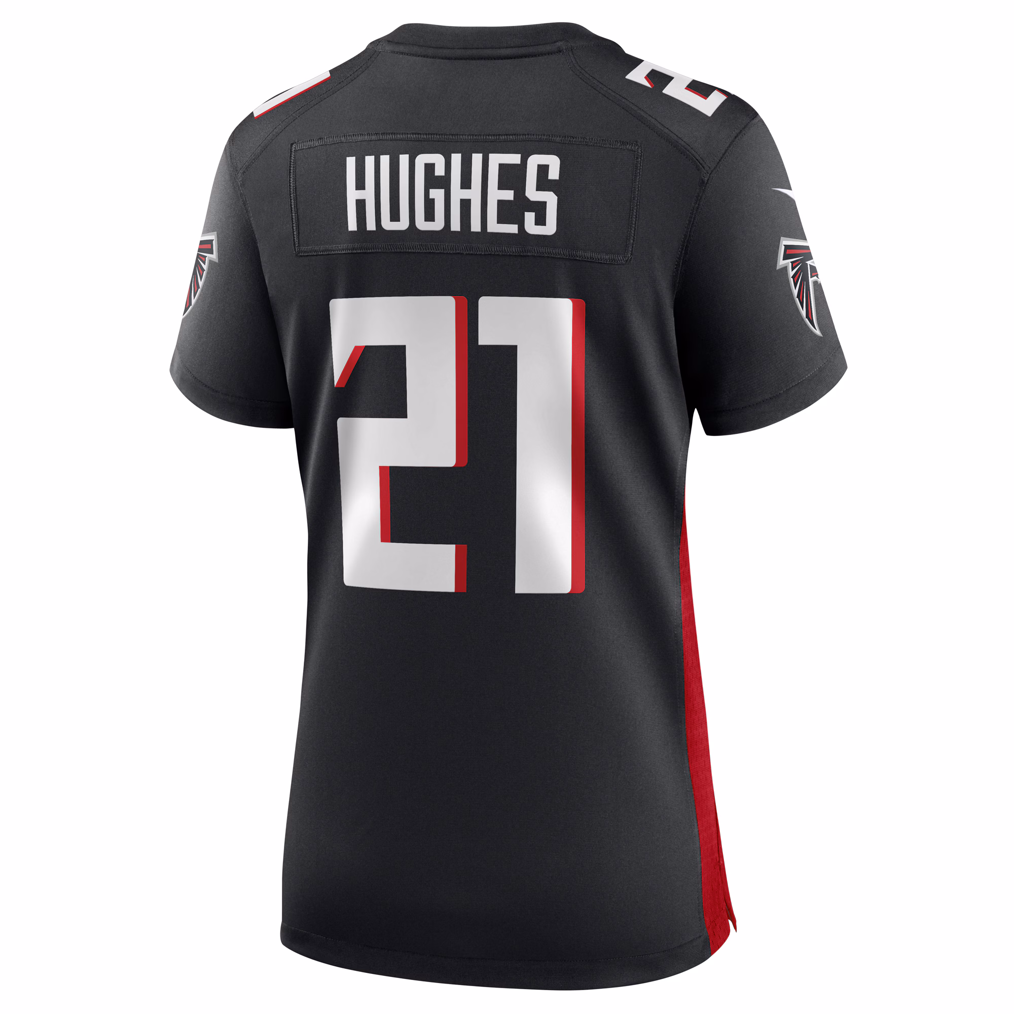 Mike Hughes Atlanta Falcons Women's Game Player Jersey - Black