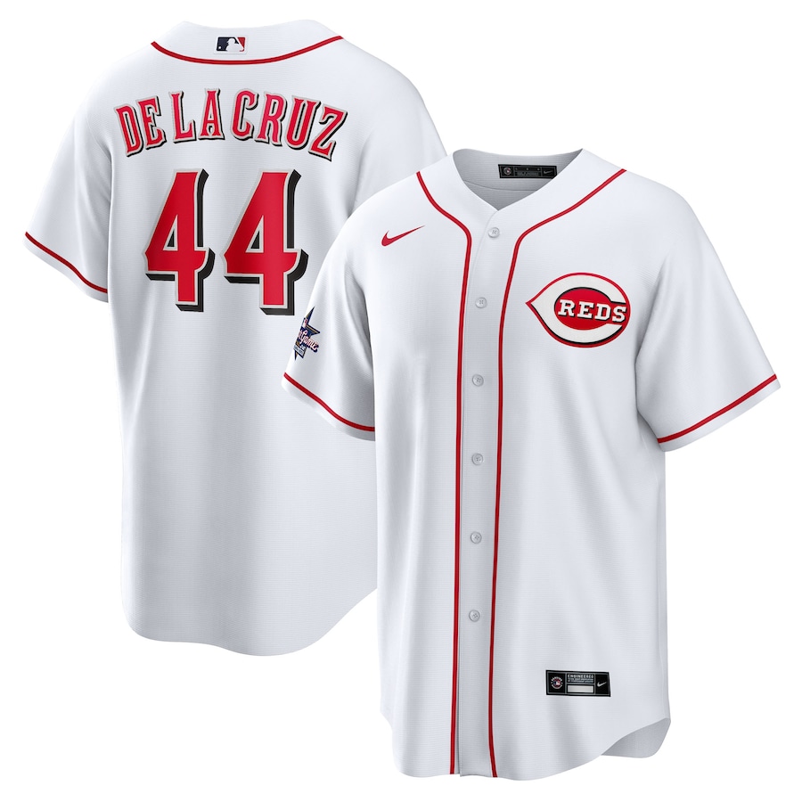 Elly De La Cruz Cincinnati Reds 2025 MLB All-Star Game Home Replica Player Jersey - White