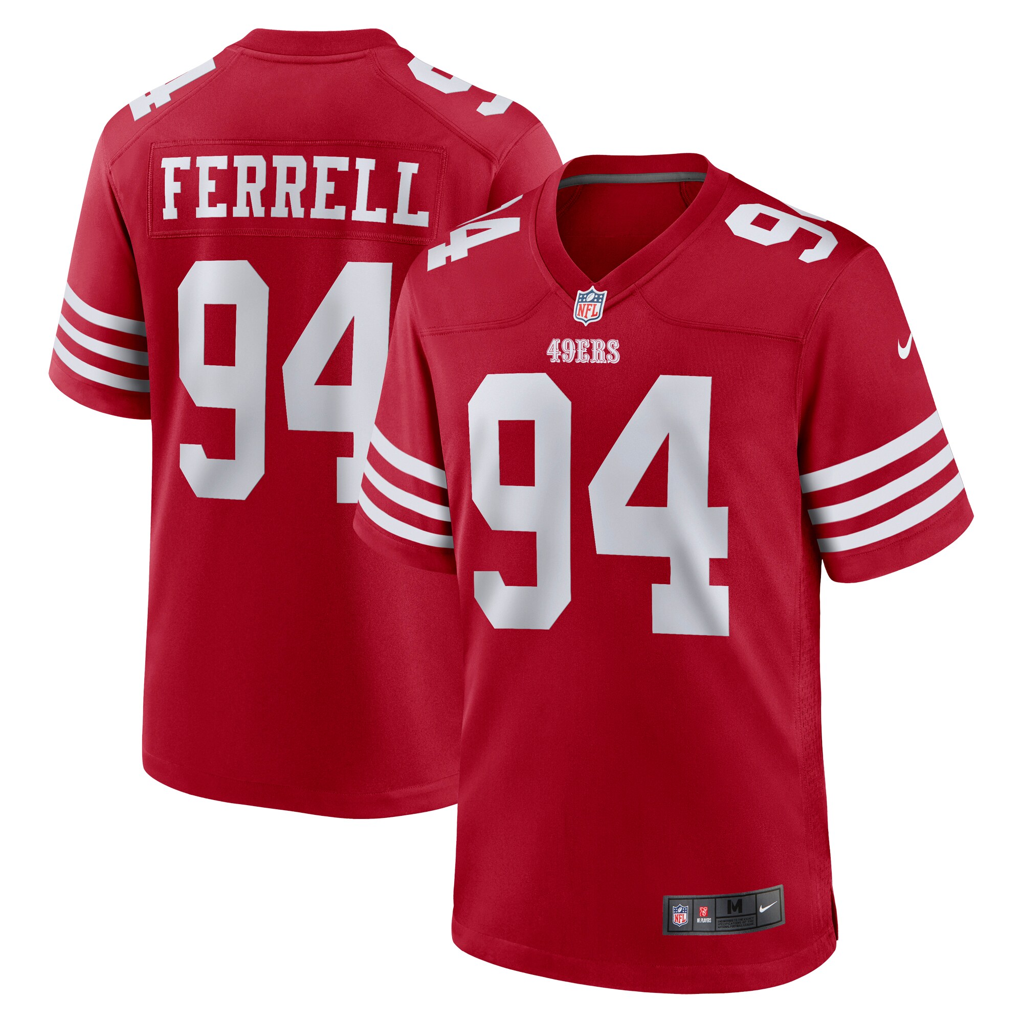 Clelin Ferrell San Francisco 49ers  Game Player Jersey - Scarlet