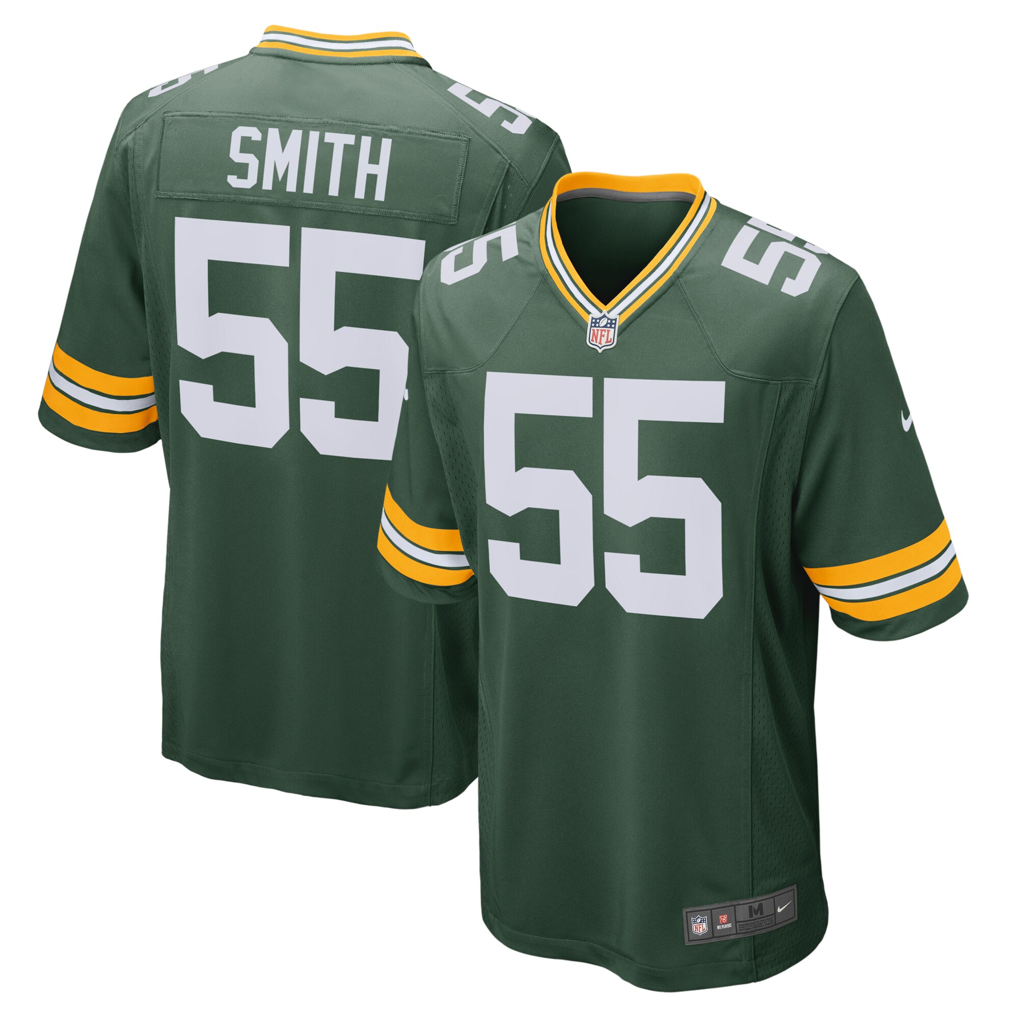 Za'Darius Smith Green Bay Packers  Game Team Jersey - Green