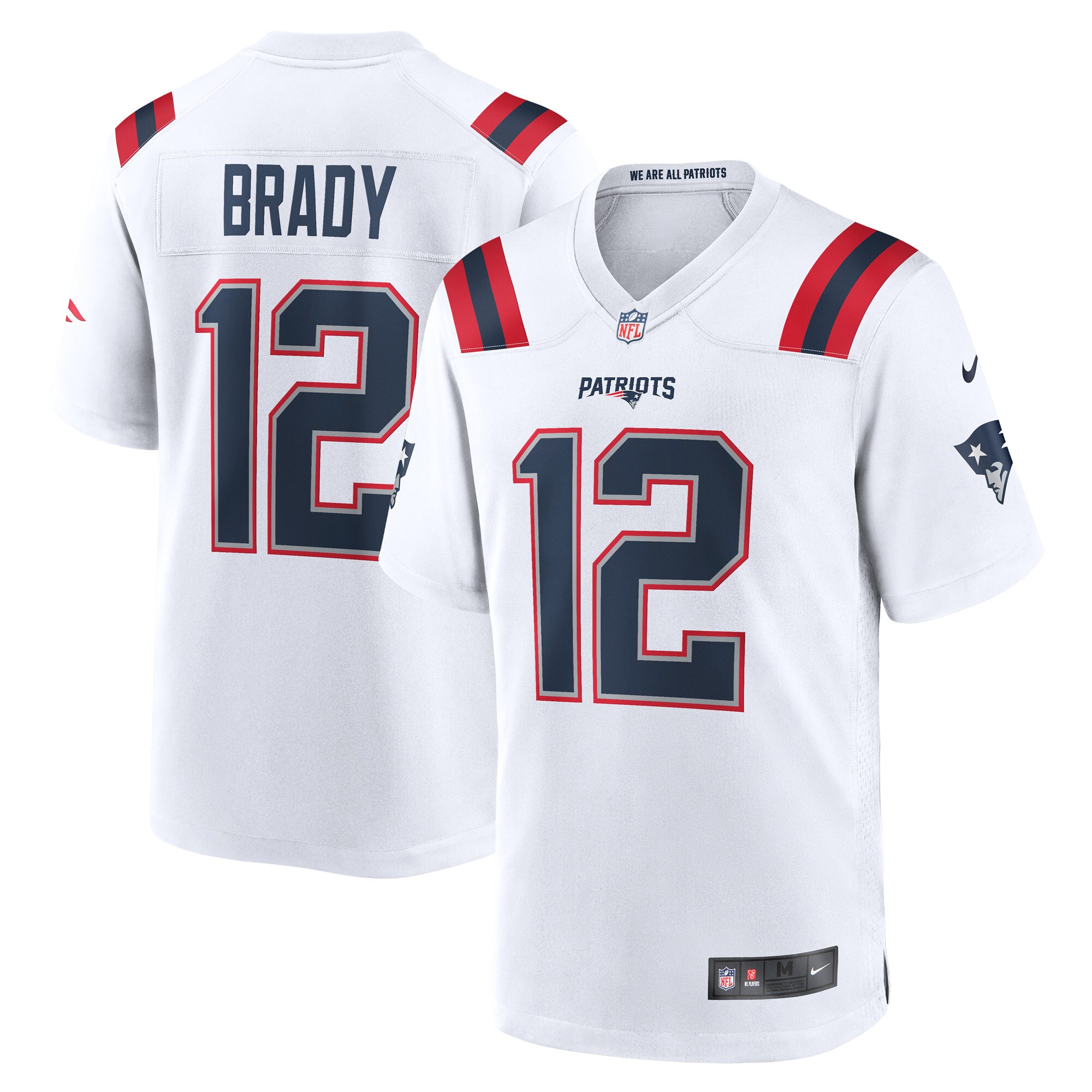 Tom Brady New England Patriots Retired Game Jersey - Red