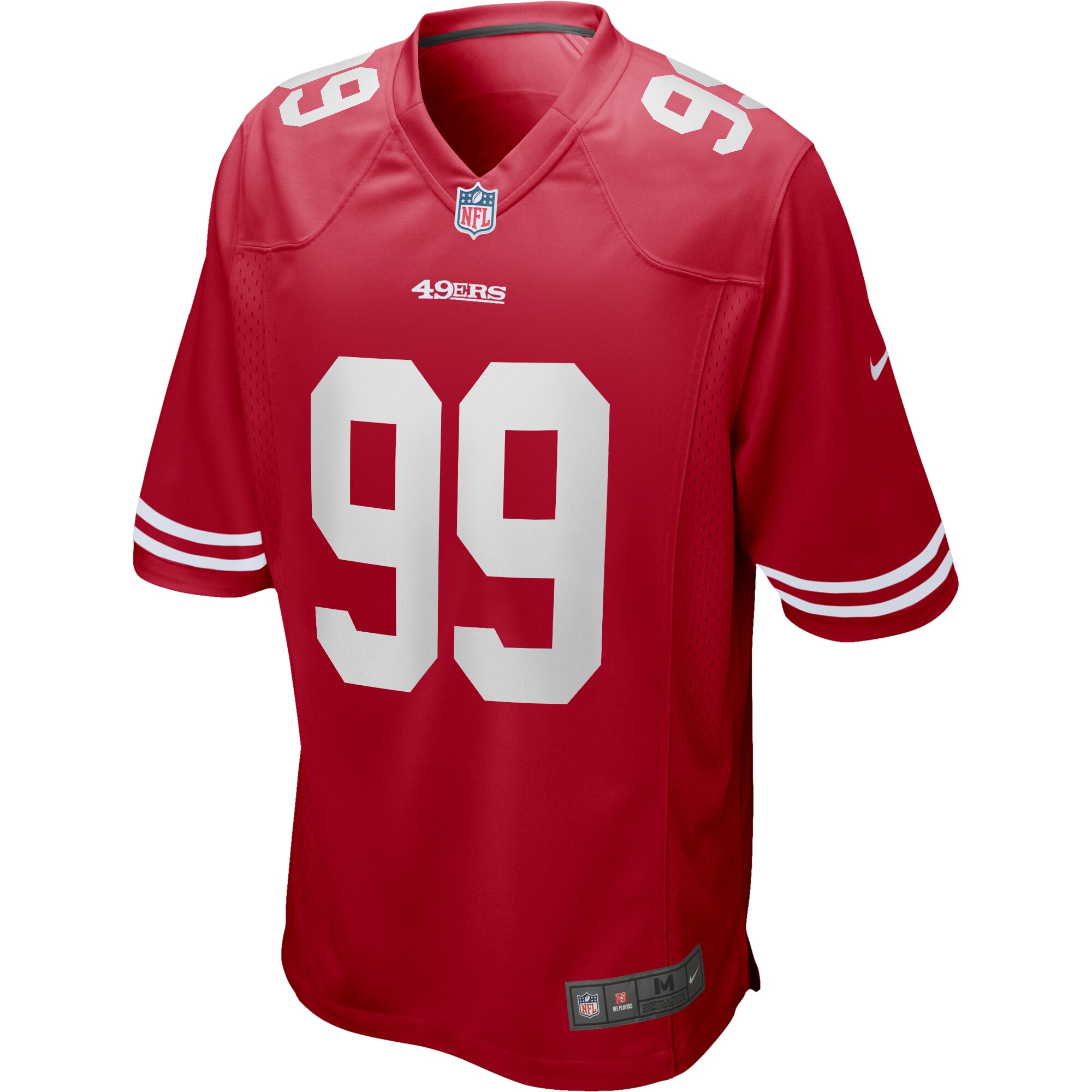 Javon Kinlaw San Francisco 49ers  Game Jersey - Scarlet