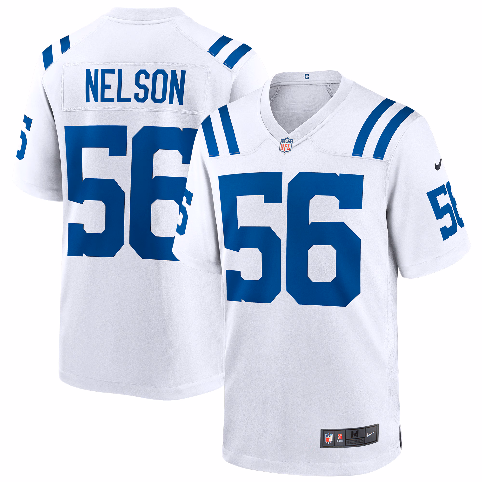 Men's Quenton Nelson Royal Indianapolis Colts Alternate Game Jersey