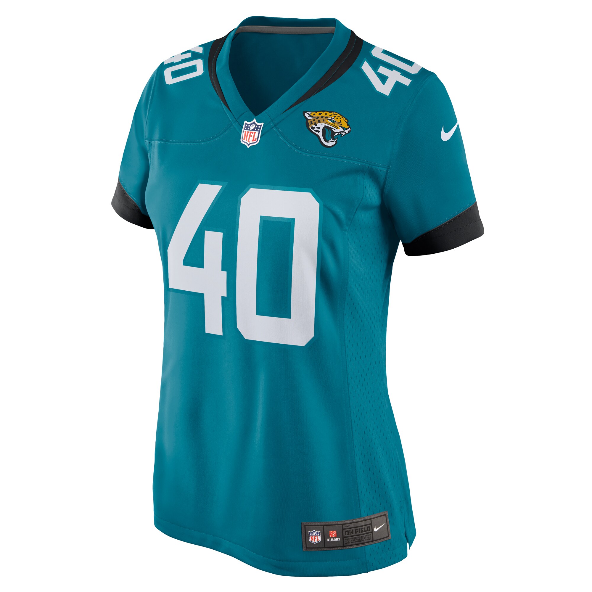 Erick Hallett Jacksonville Jaguars Women's  Game Jersey -  Teal