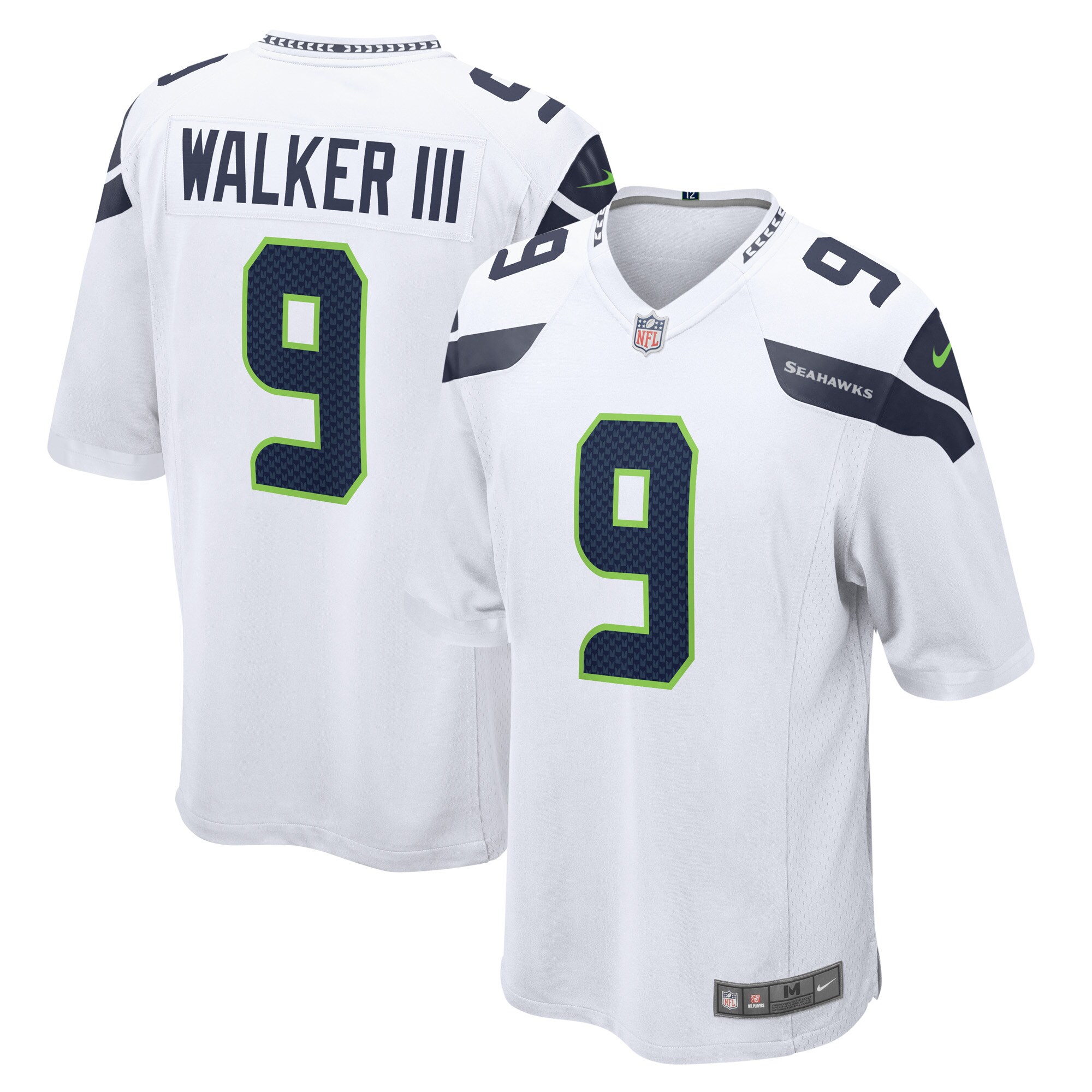 Kenneth Walker III Seattle Seahawks  Away Game Player Jersey - White