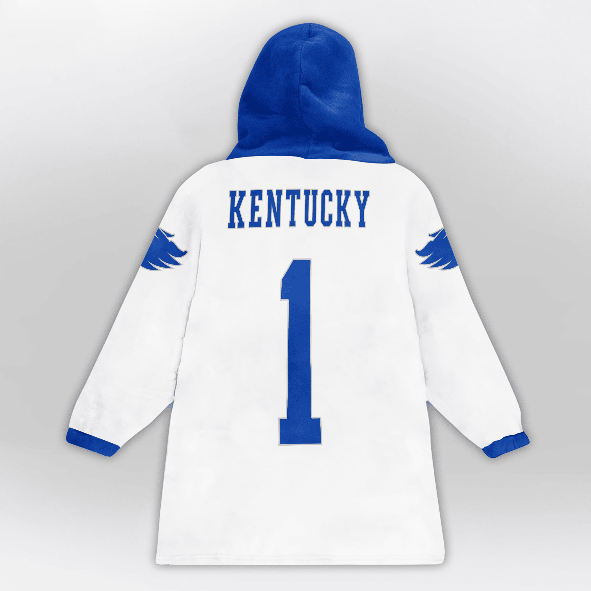 Adult #1 Kentucky Football Unisex Blanket Hoodie