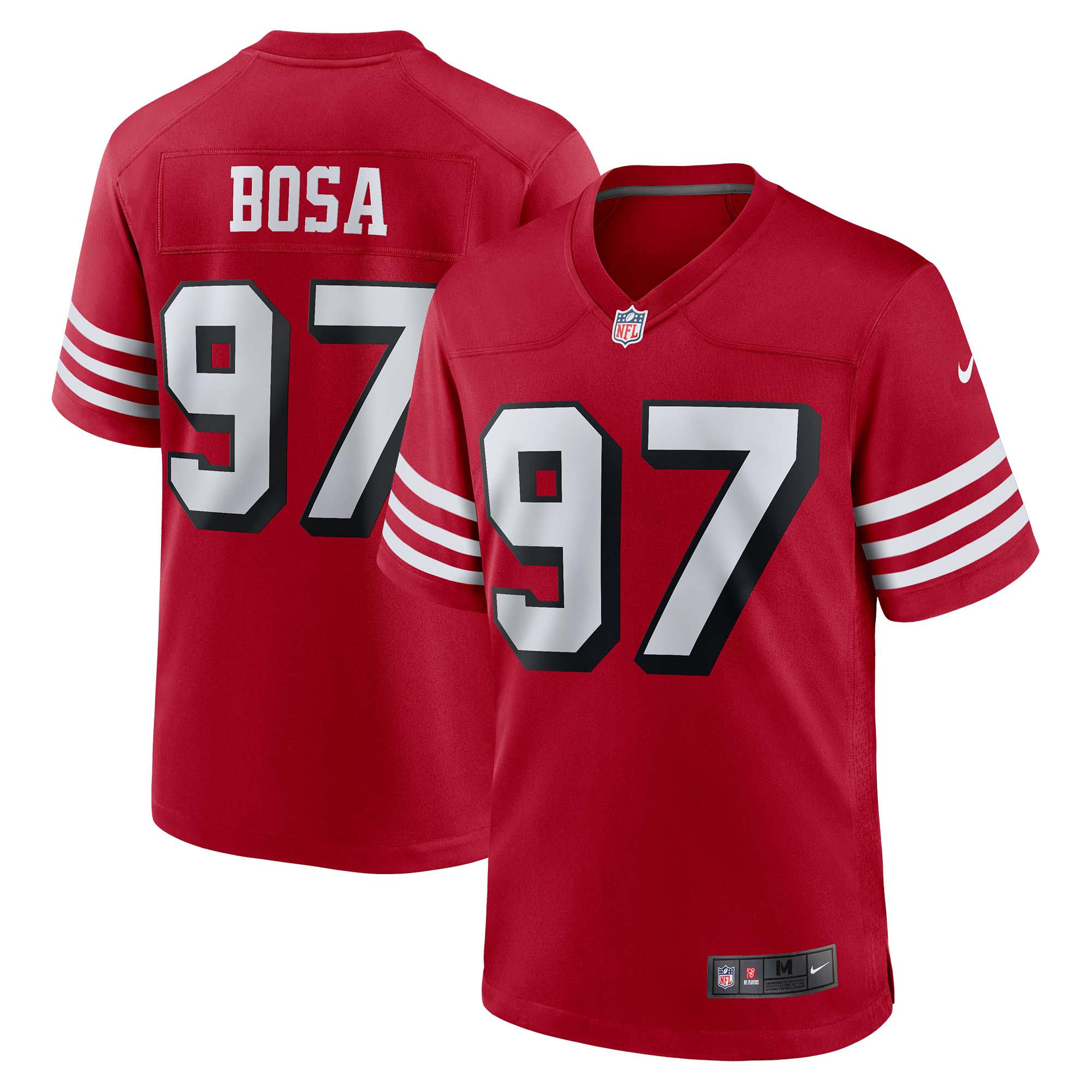 Nick Bosa San Francisco 49ers  Alternate Game Jersey - Scarlet