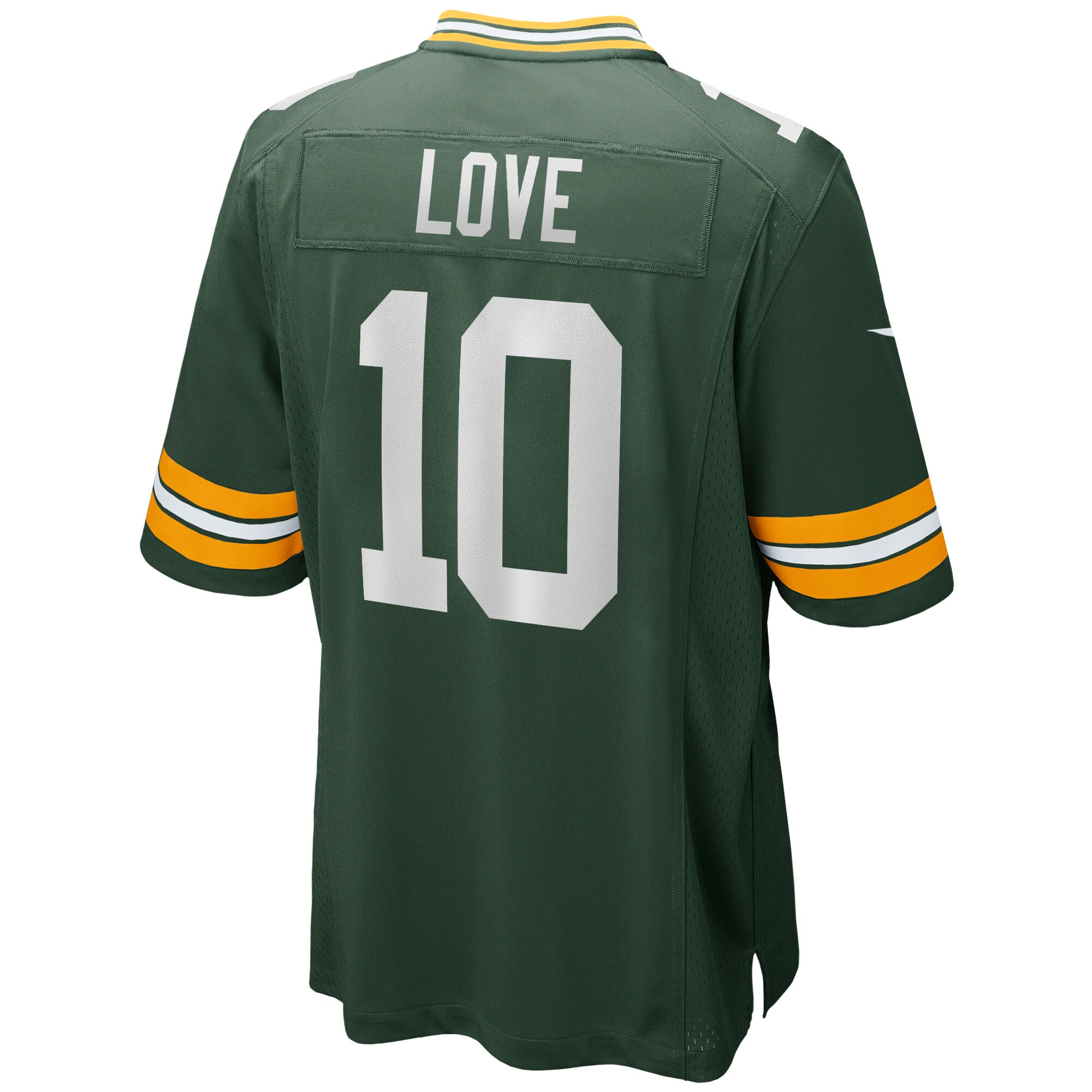 Jordan Love Green Bay Packers  Player Game Jersey - Green