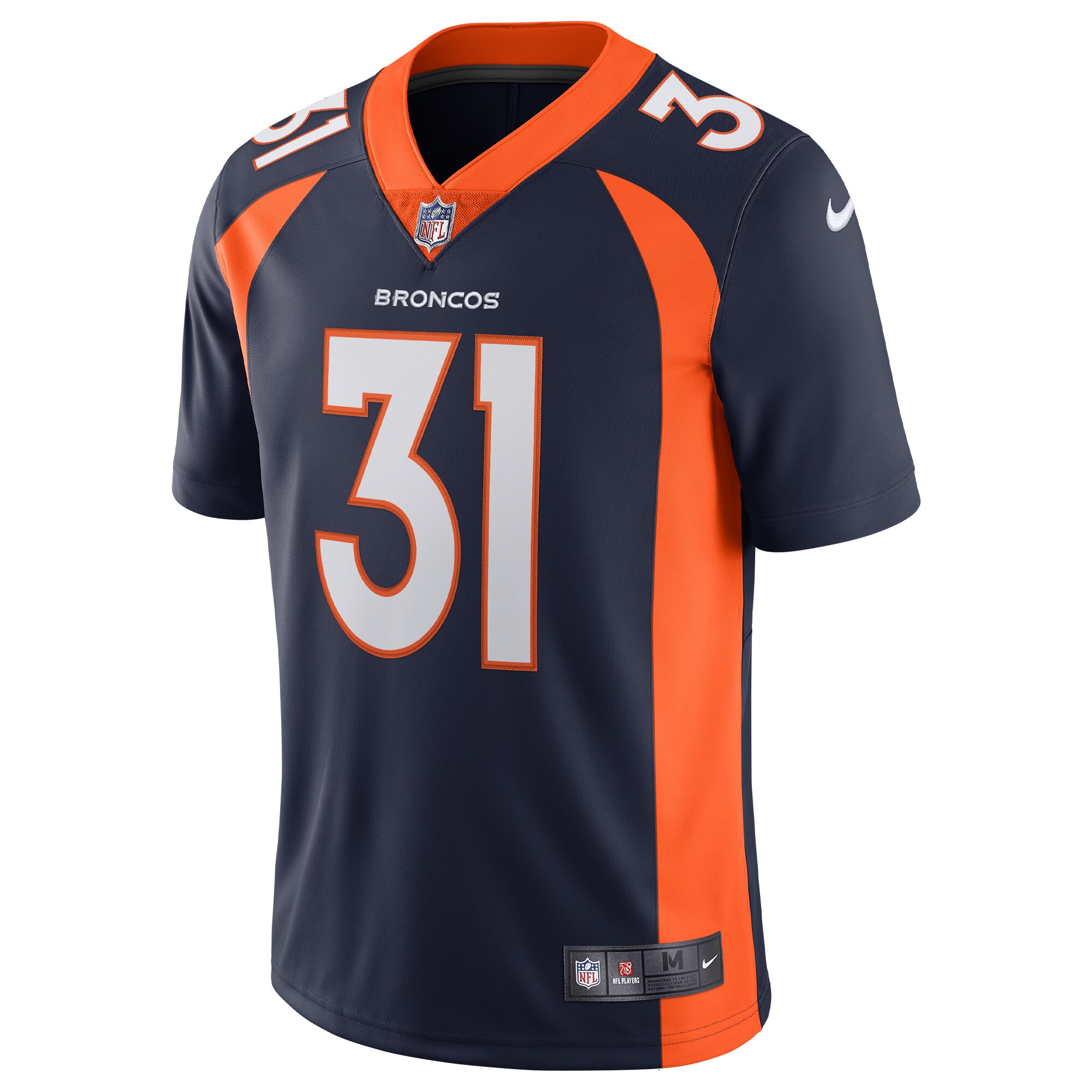 Justin Simmons Denver Broncos  Alternate Vapor Limited Jersey - Navy