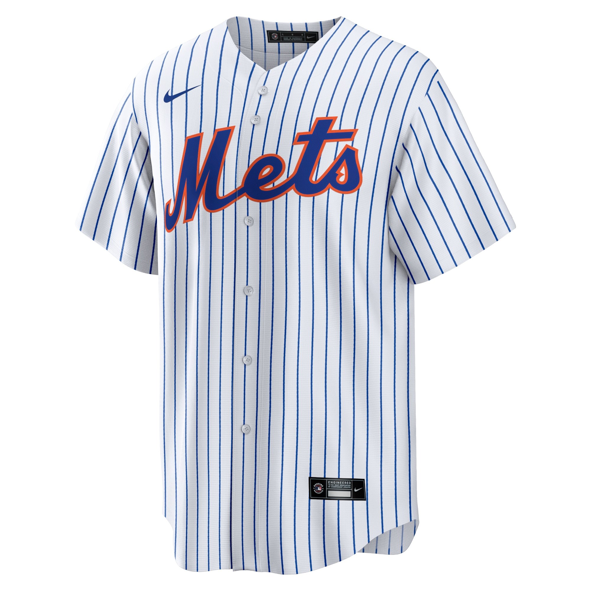 Men's New York Mets Pete Alonso  White Home Replica Player Name Jersey