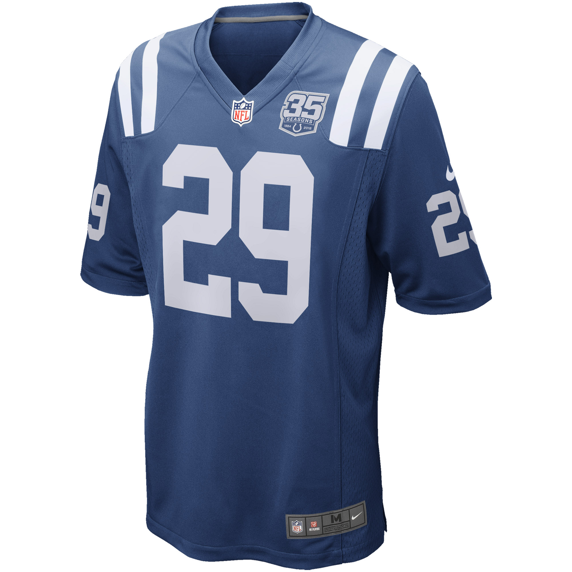 Malik Hooker Indianapolis Colts  35th Season Game Jersey - Royal