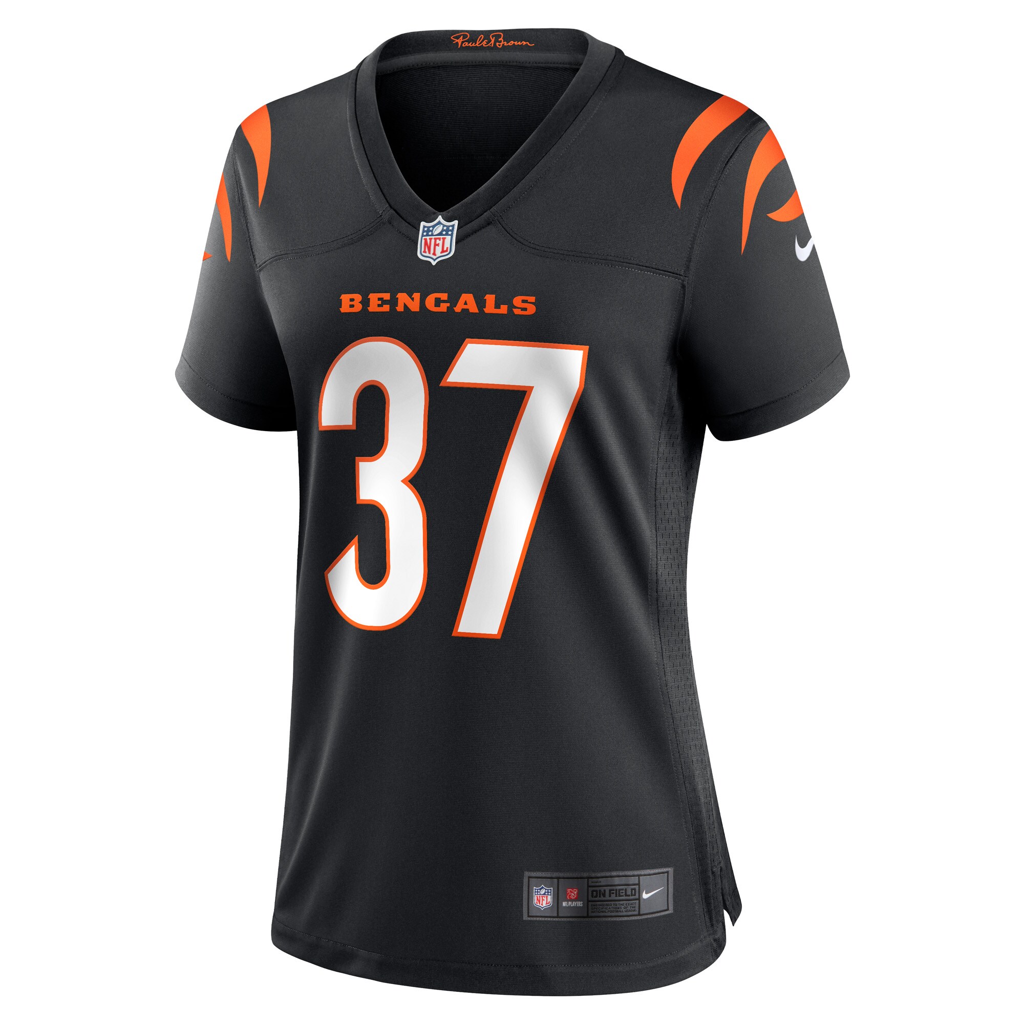 Yusuf Corker Cincinnati Bengals  Women's Game Player Jersey - Black