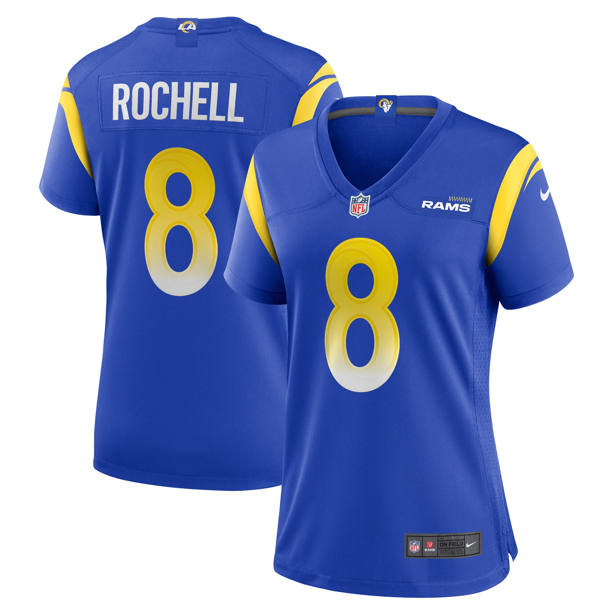 Robert Rochell Los Angeles Rams  Women's Home Game Jersey - Royal