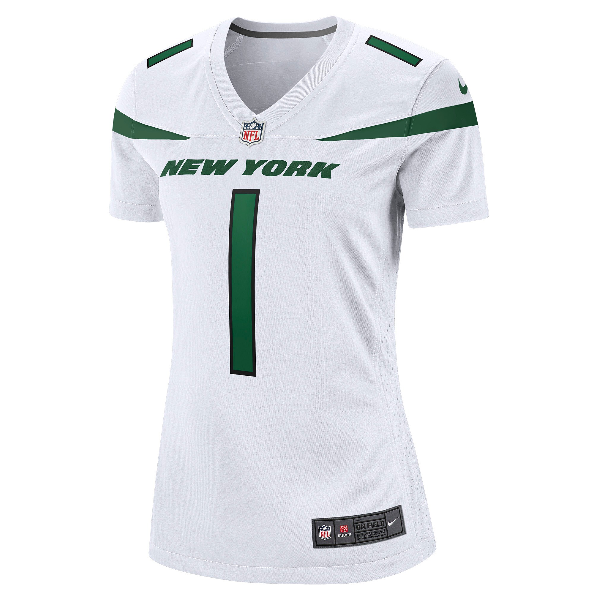 Ahmad Sauce Gardner New York Jets Women's Player Jersey - White
