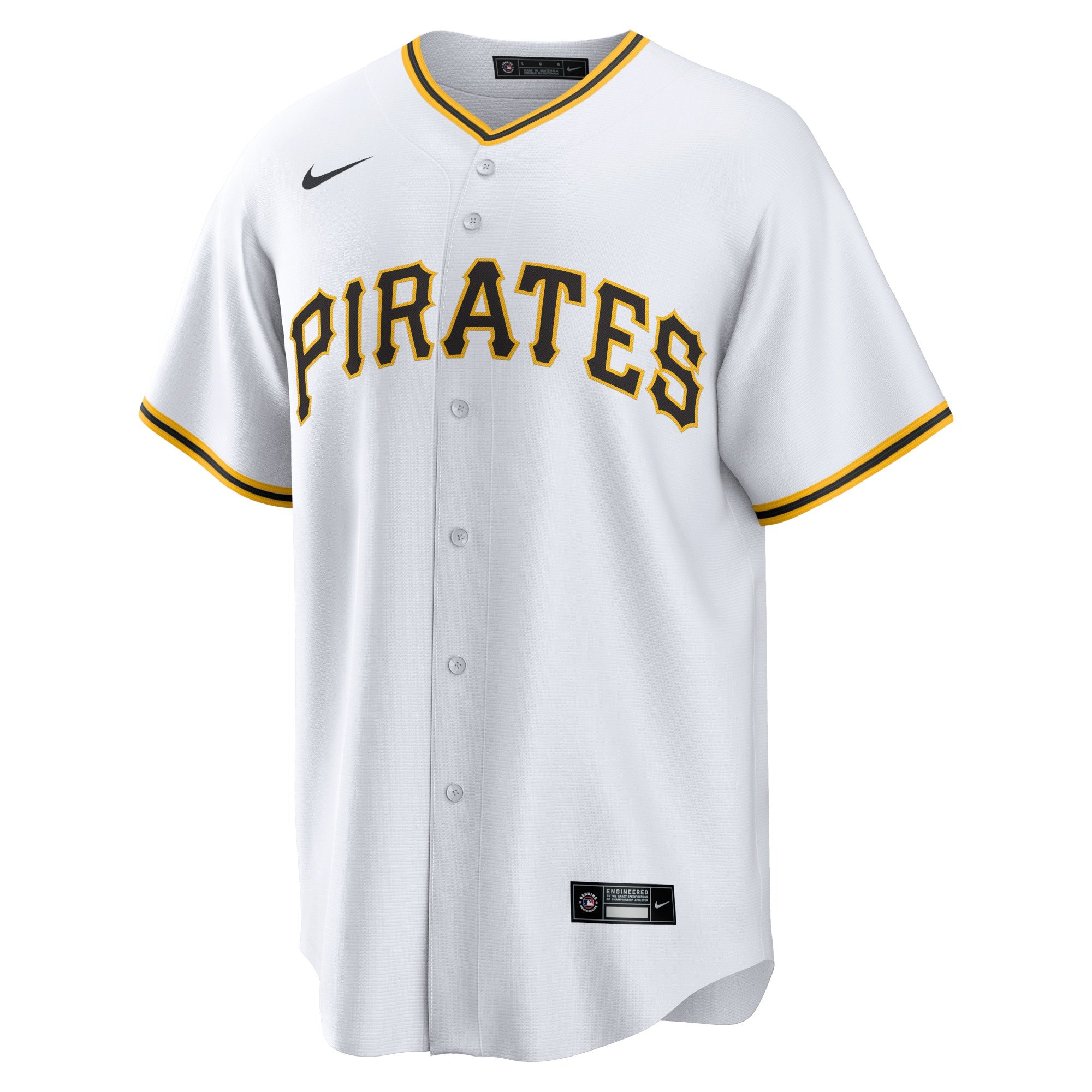 Men's Pittsburgh Pirates Andrew McCutchen  White Replica Player Jersey