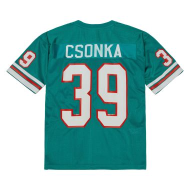 Authentic Larry Csonka Miami Dolphins Dark 1973 Jersey