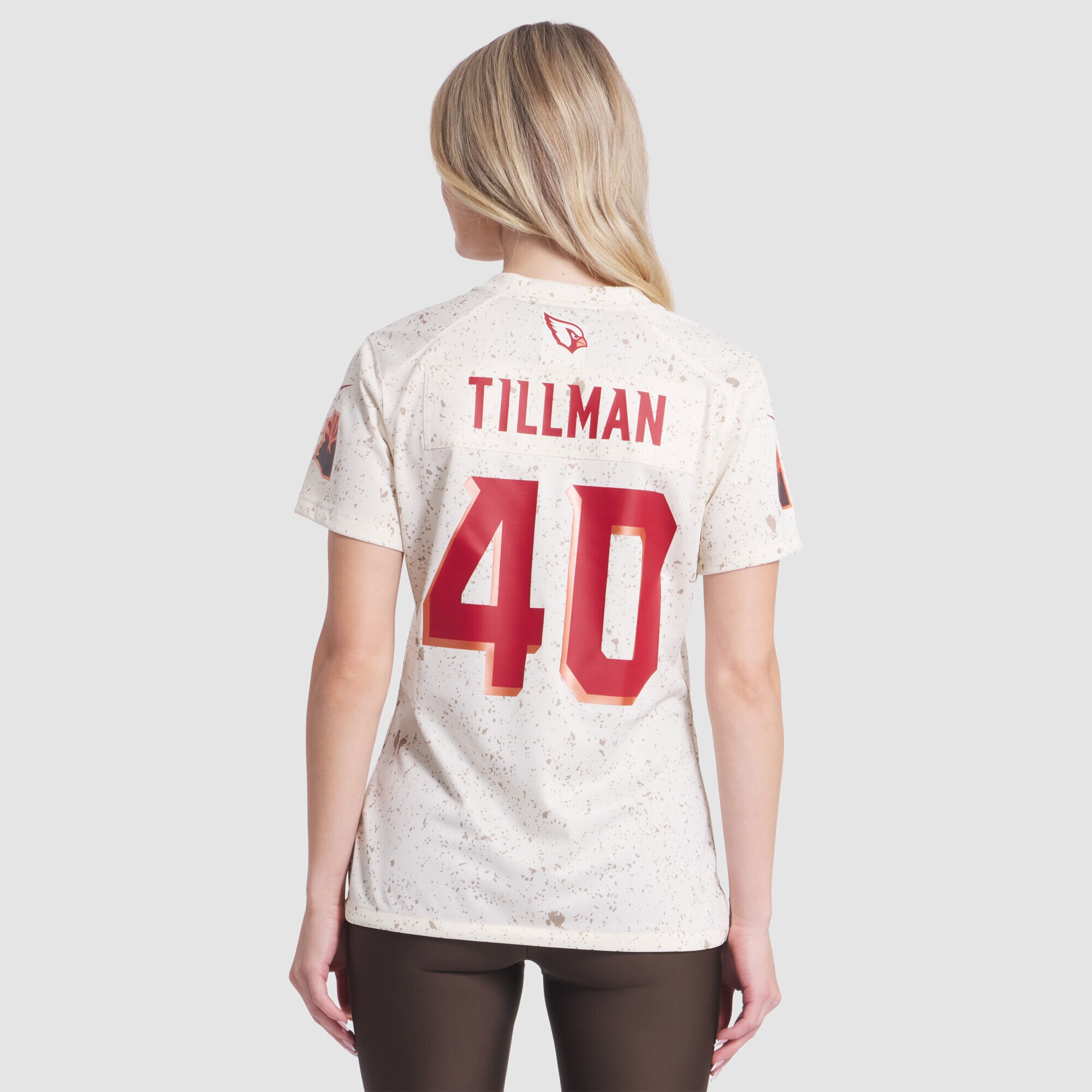 Pat Tillman #40 Arizona Cardinals Women's 2025 Rivalries Collection Retired Player Game Jersey - Natural