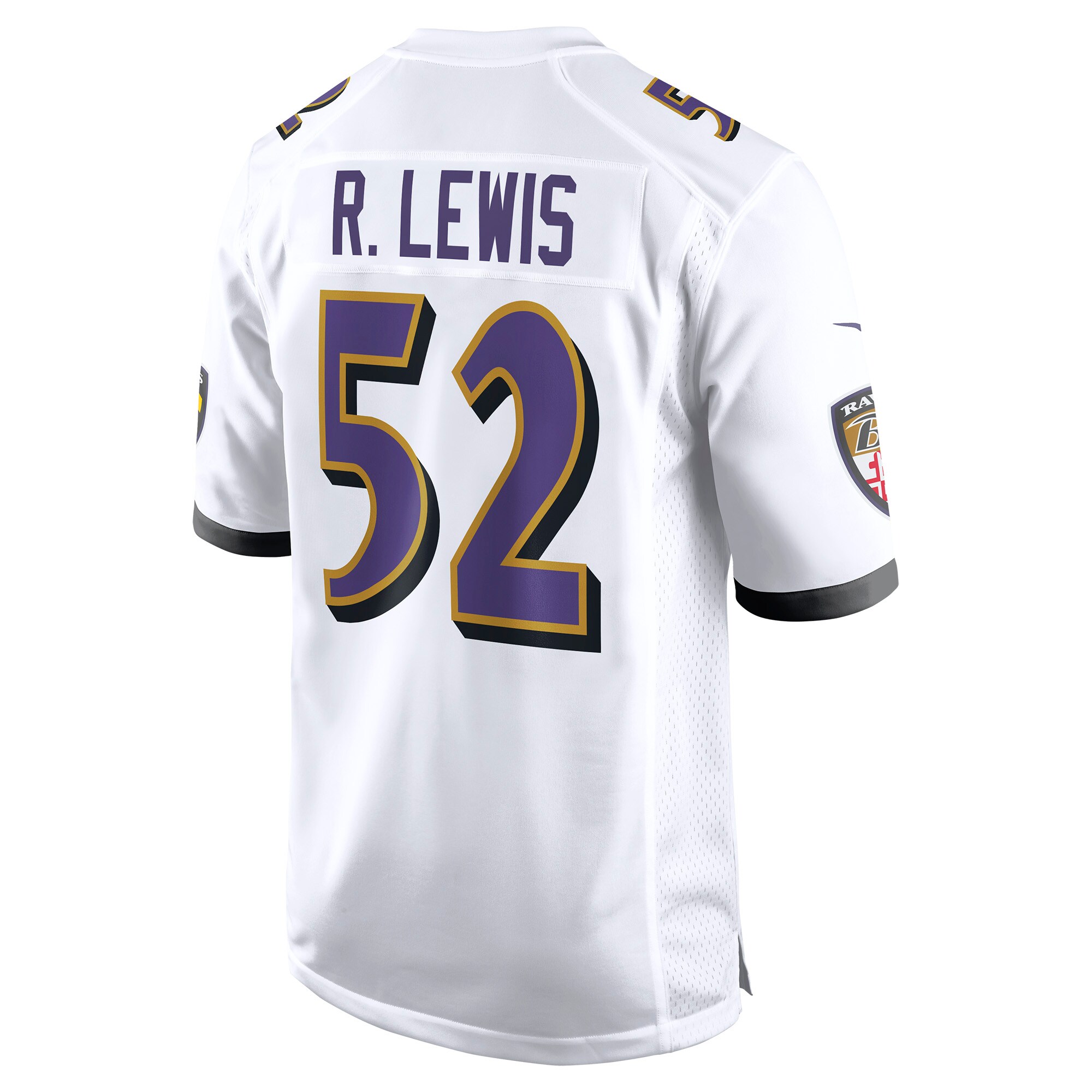 Ray Lewis Baltimore Ravens Retired Player Game Jersey - White