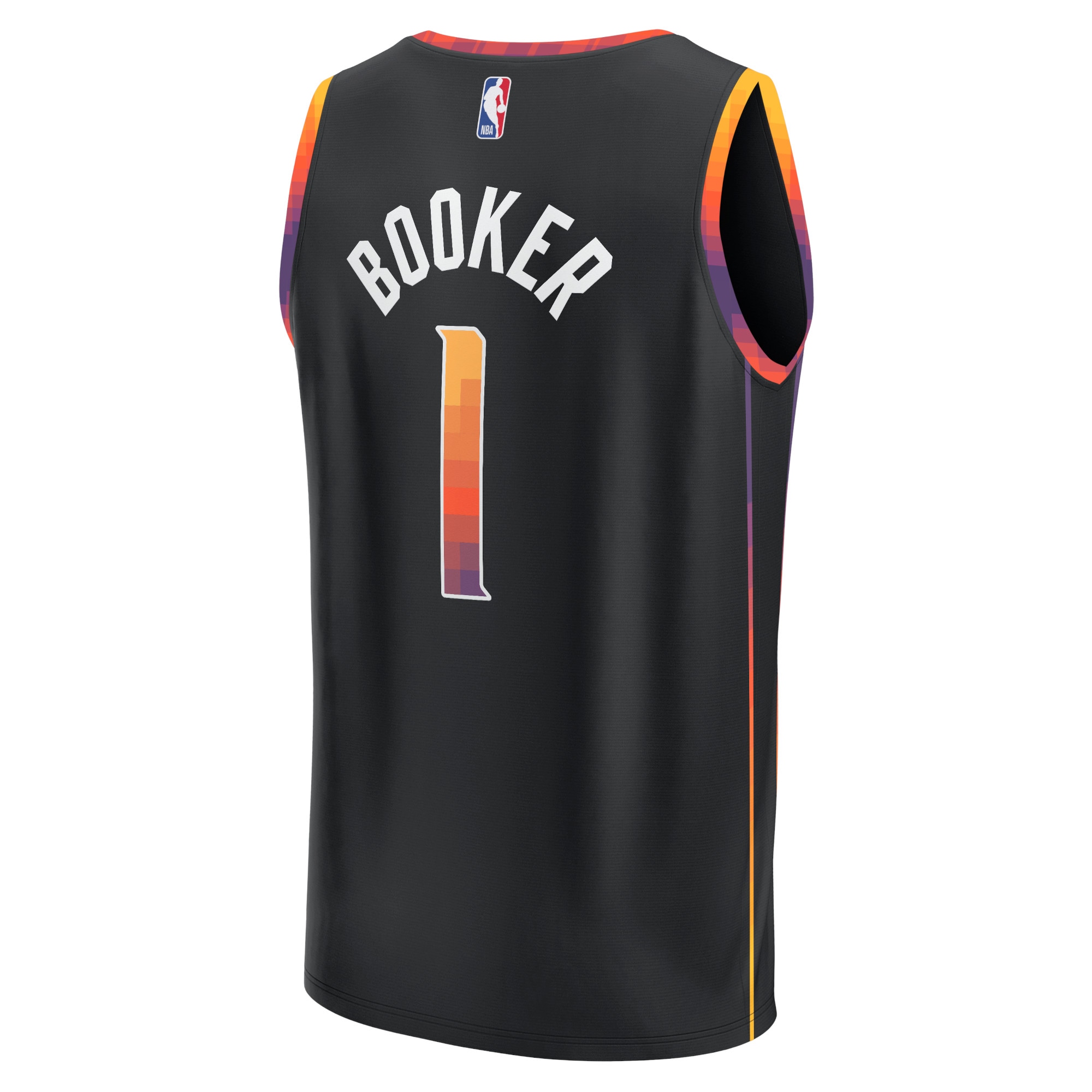 Devin Booker Phoenix Suns  Youth Fast Break Player Jersey - Statement Edition - Black