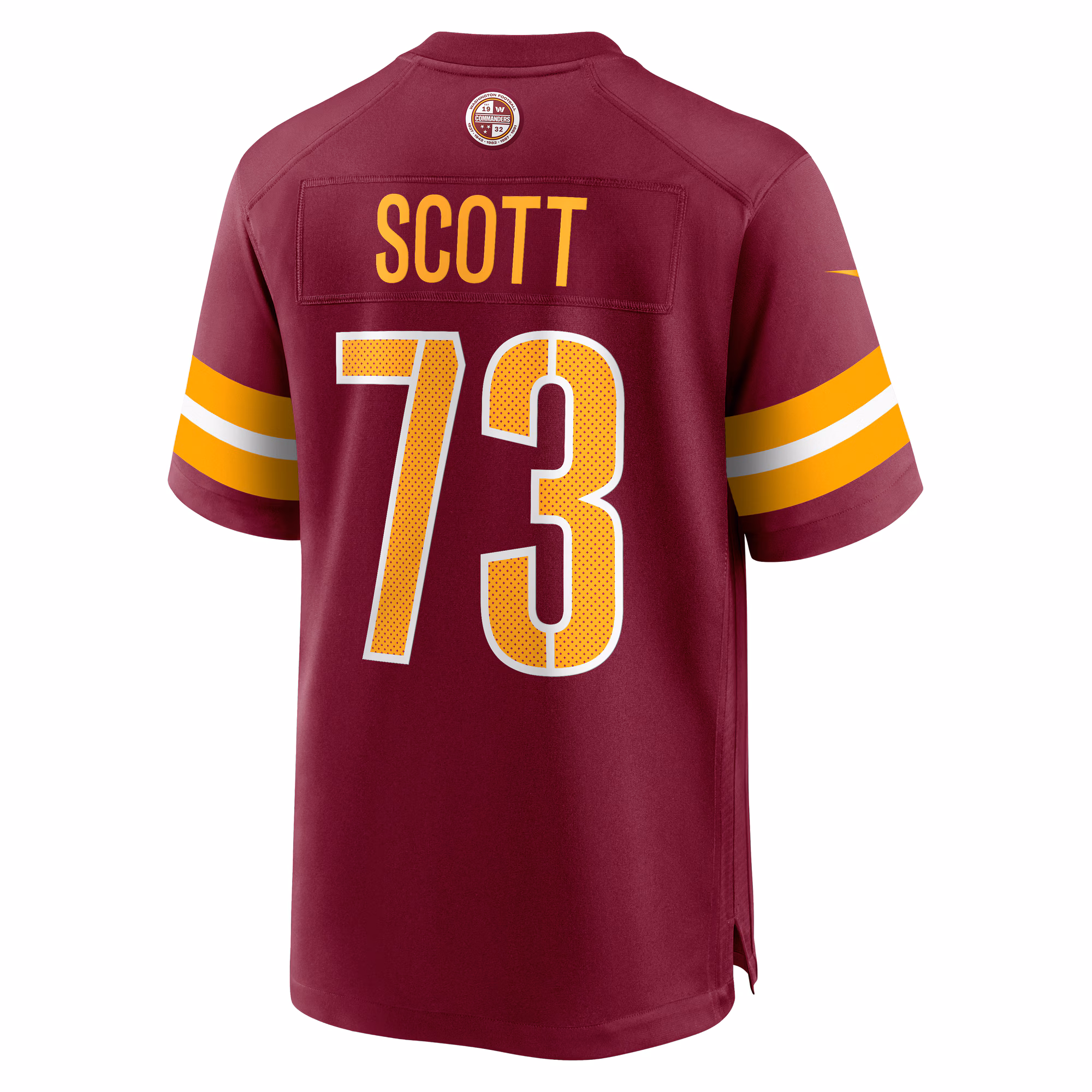 Trent Scott Washington Commanders Game Jersey - Burgundy