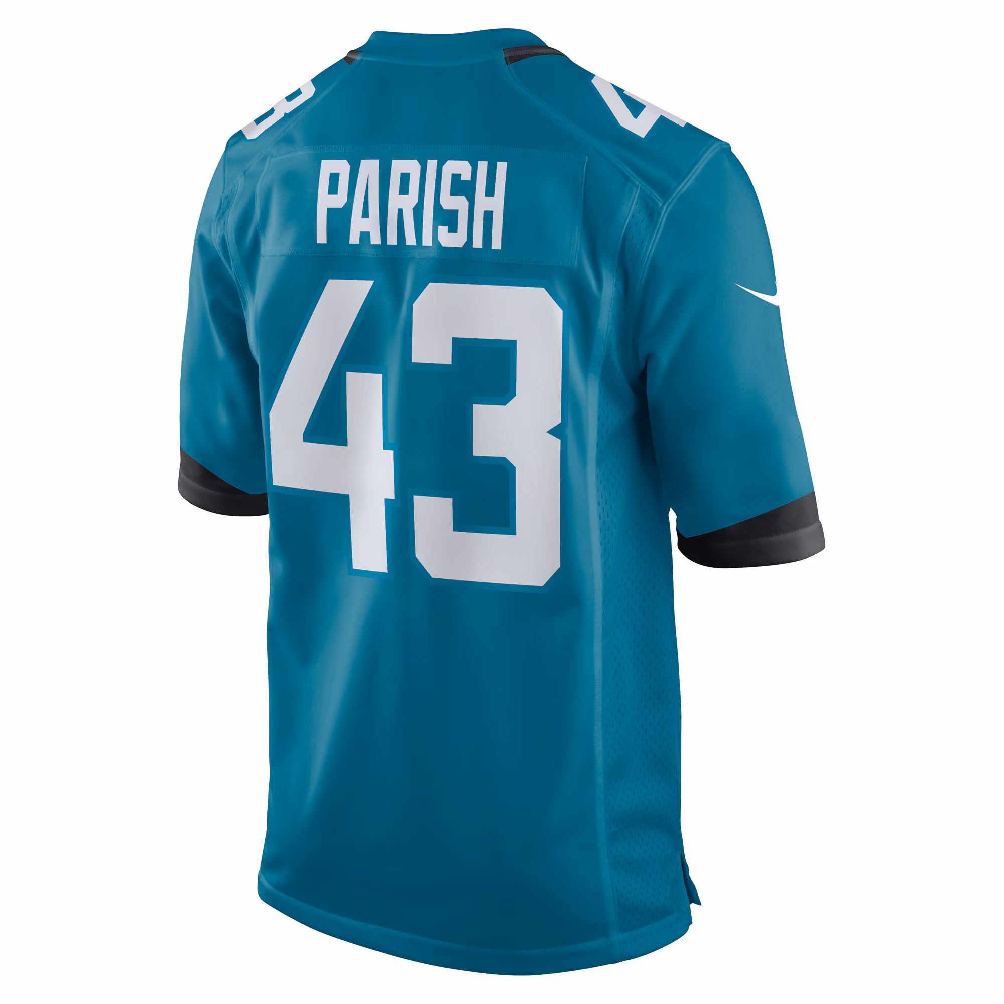 Derek Parish Jacksonville Jaguars  Game Jersey -  Teal