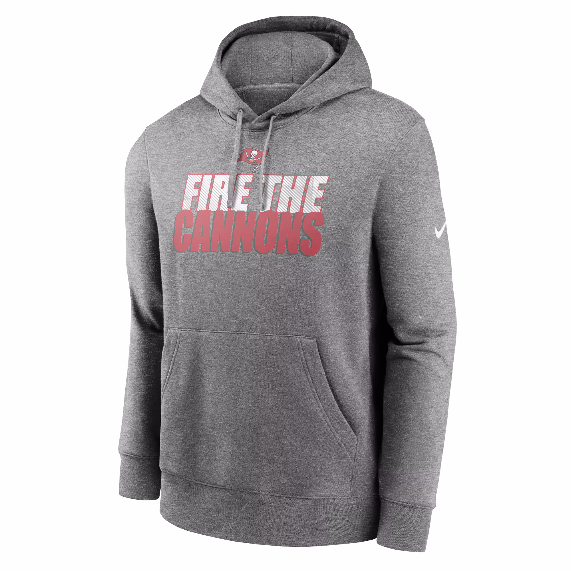 Tampa Bay Buccaneers Fan Gear Local Club Pullover Hoodie - Heathered Pewter