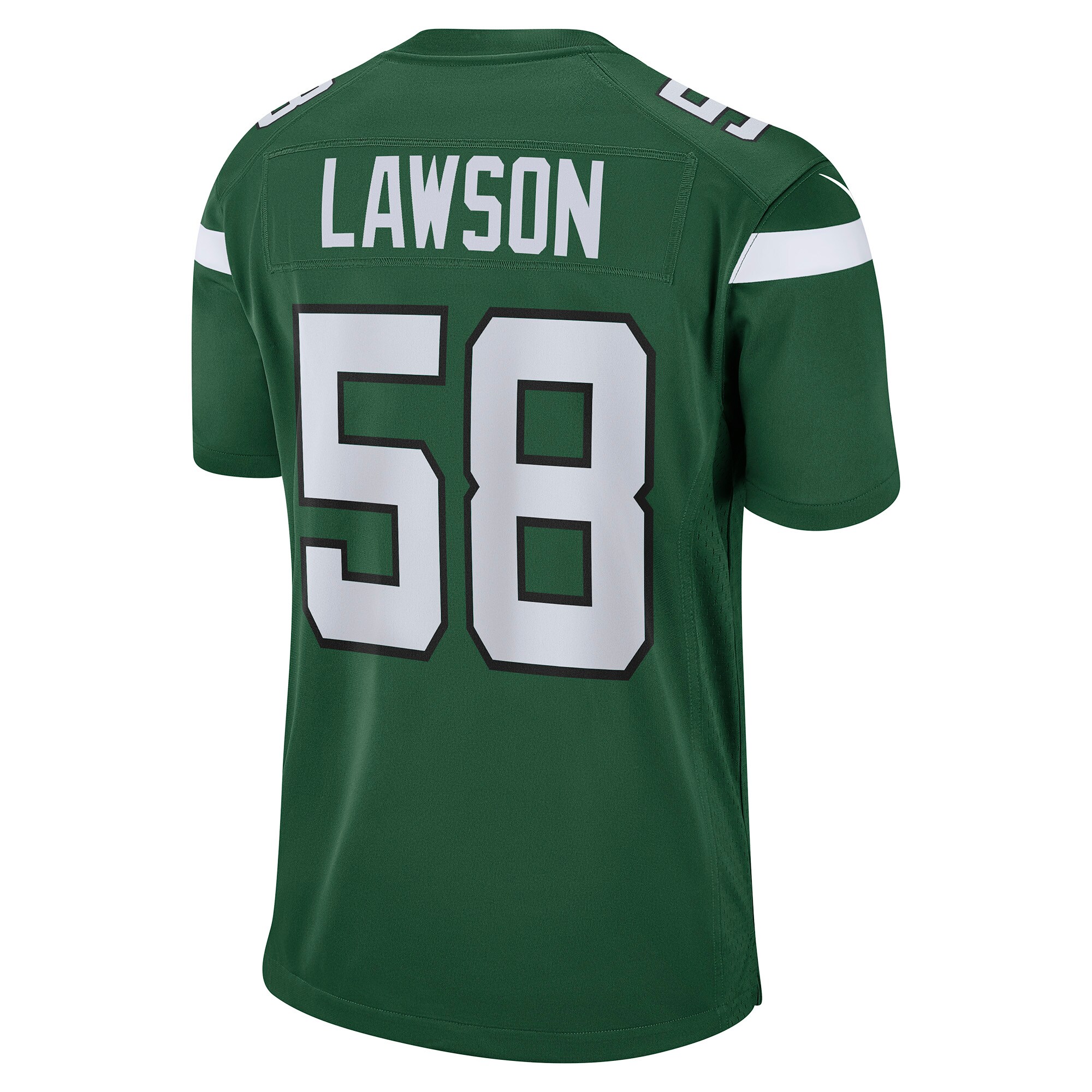 Carl Lawson New York Jets Game Jersey - Gotham Green