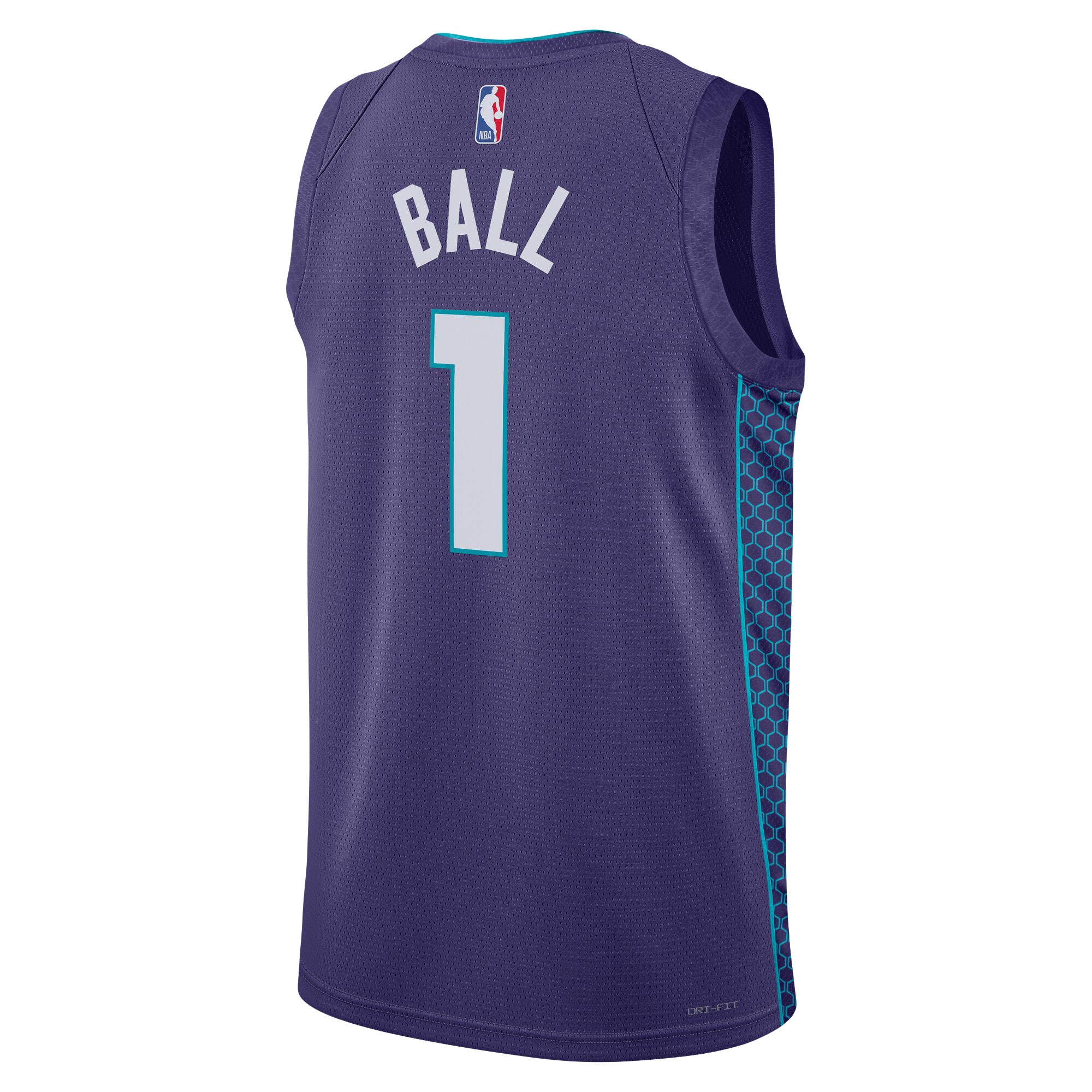 LaMelo Ball 2022/23 Charlotte Hornets  Brand Unisex Swingman Jersey - Statement Edition - Purple