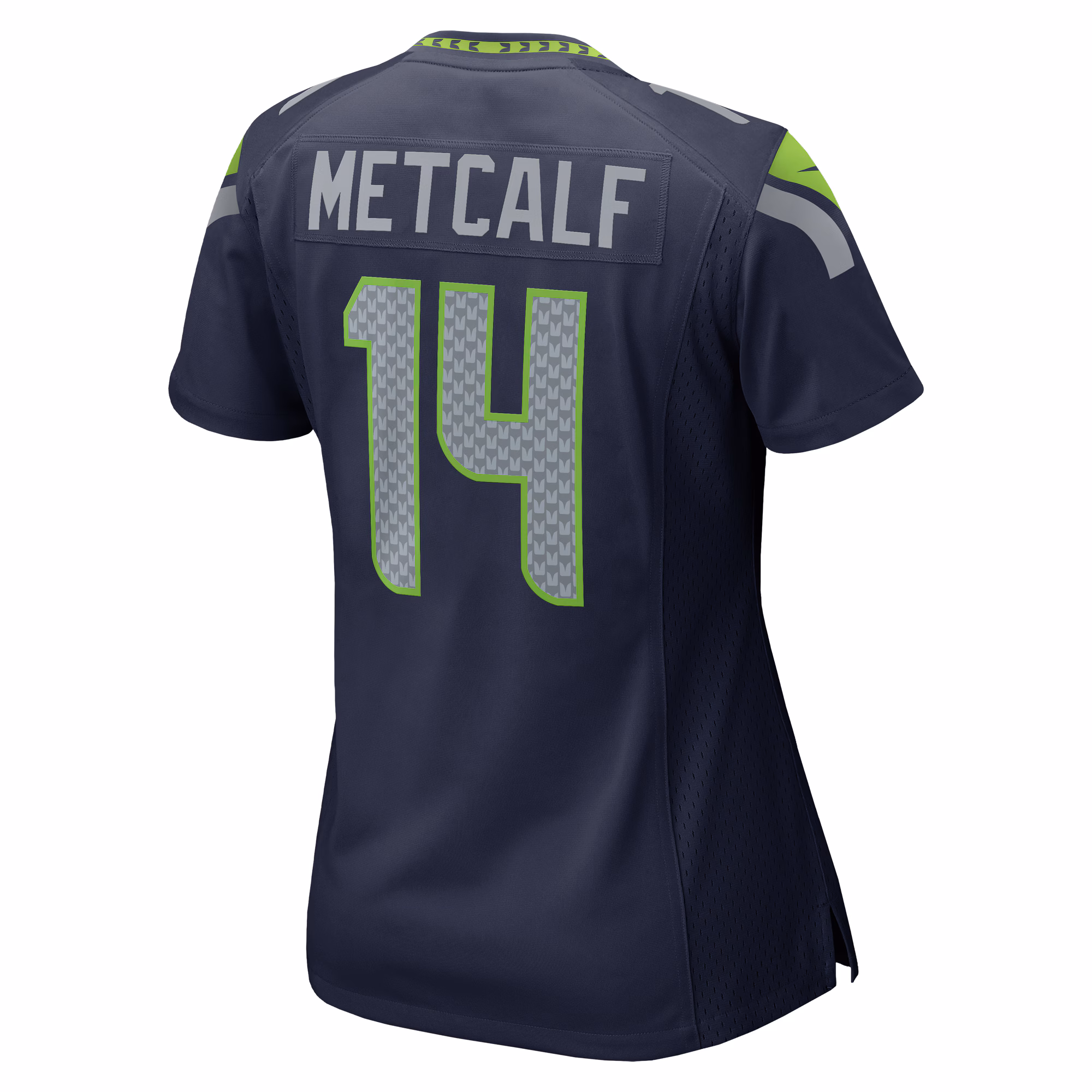 DK Metcalf Seattle Seahawks Women's Team Game Jersey - College Navy