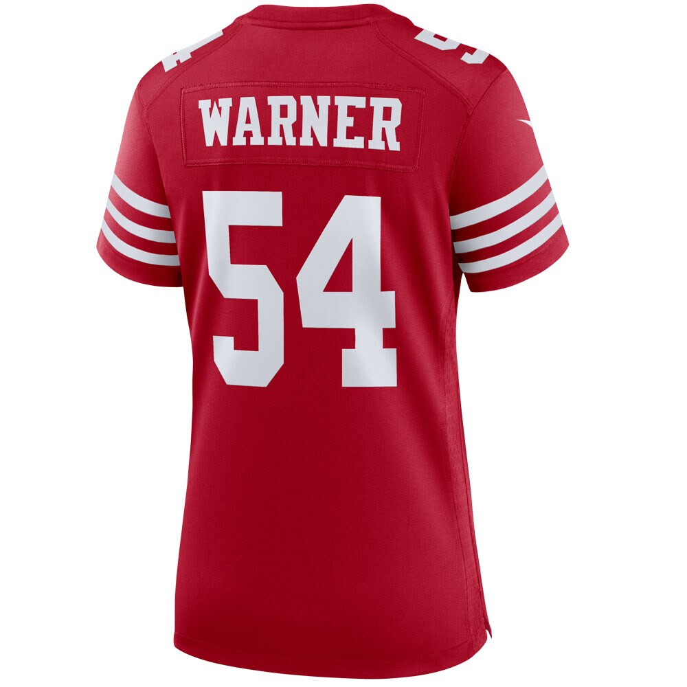 Fred Warner San Francisco 49ers  Women's Player Game Jersey - Scarlet