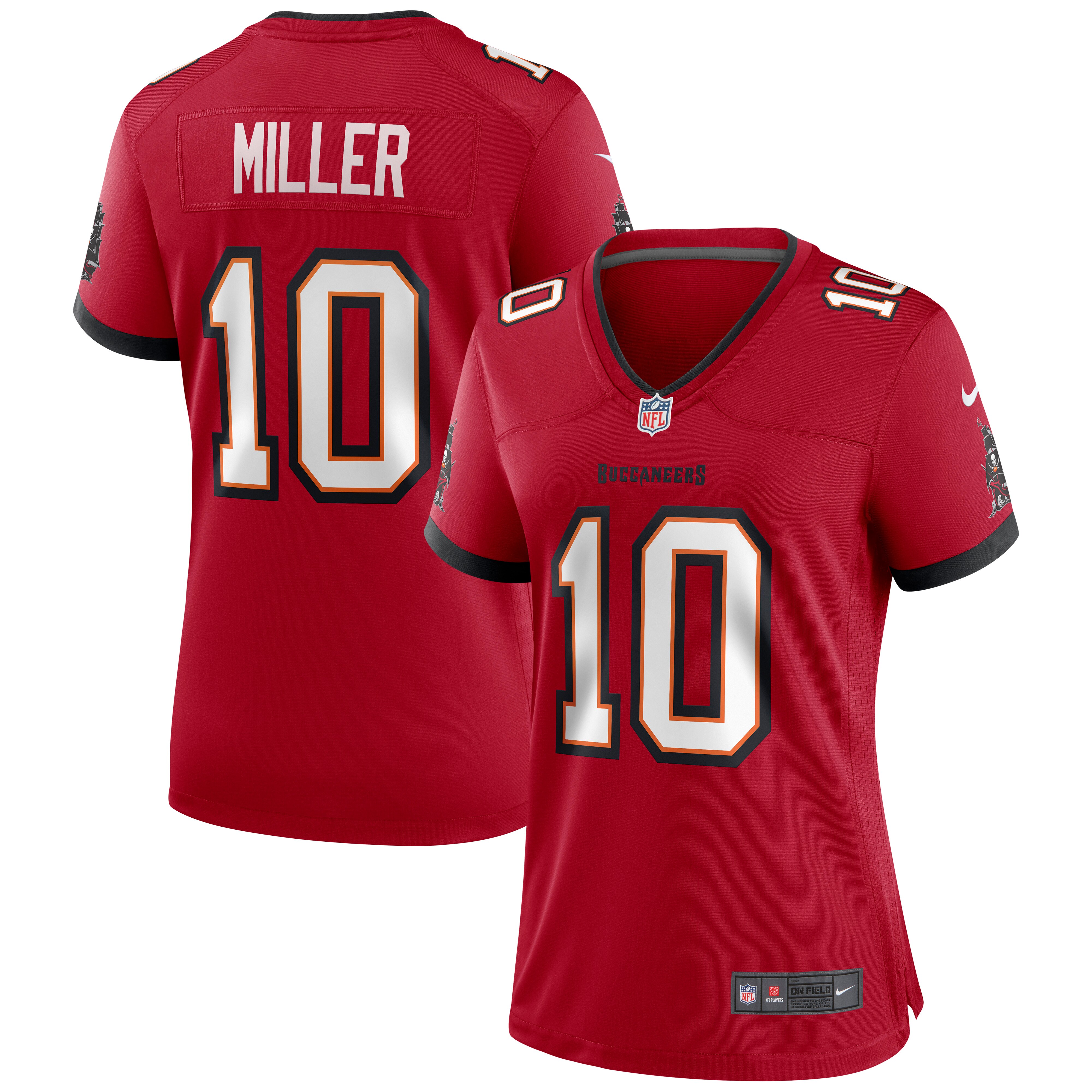Scotty Miller Tampa Bay Buccaneers  Women's Game Jersey - Red