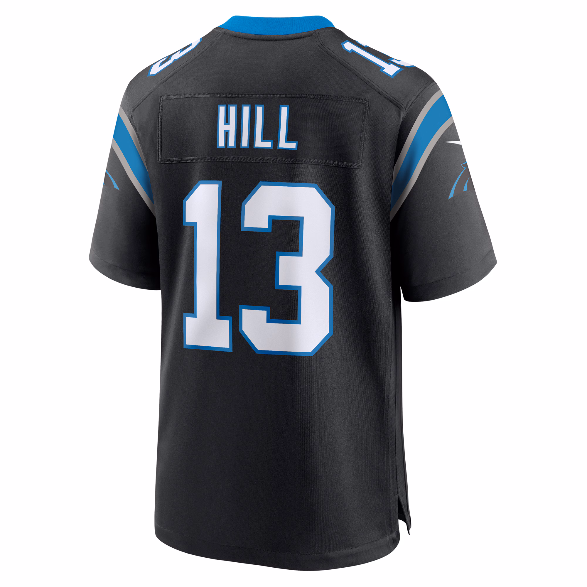 Troy Hill Carolina Panthers Team Game Jersey -  Black