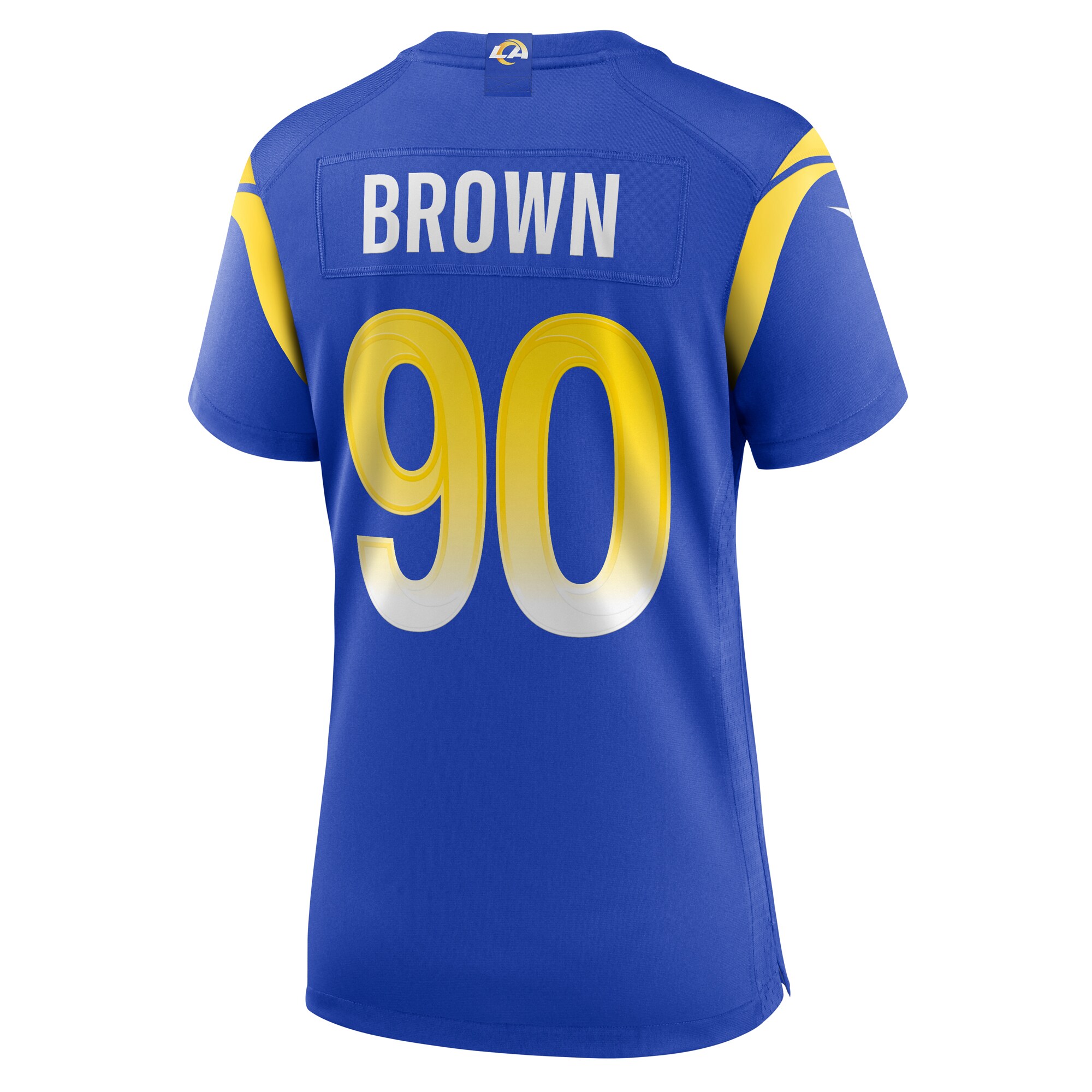 Earnest Brown IV Los Angeles Rams Women's Team Game Jersey -  Royal