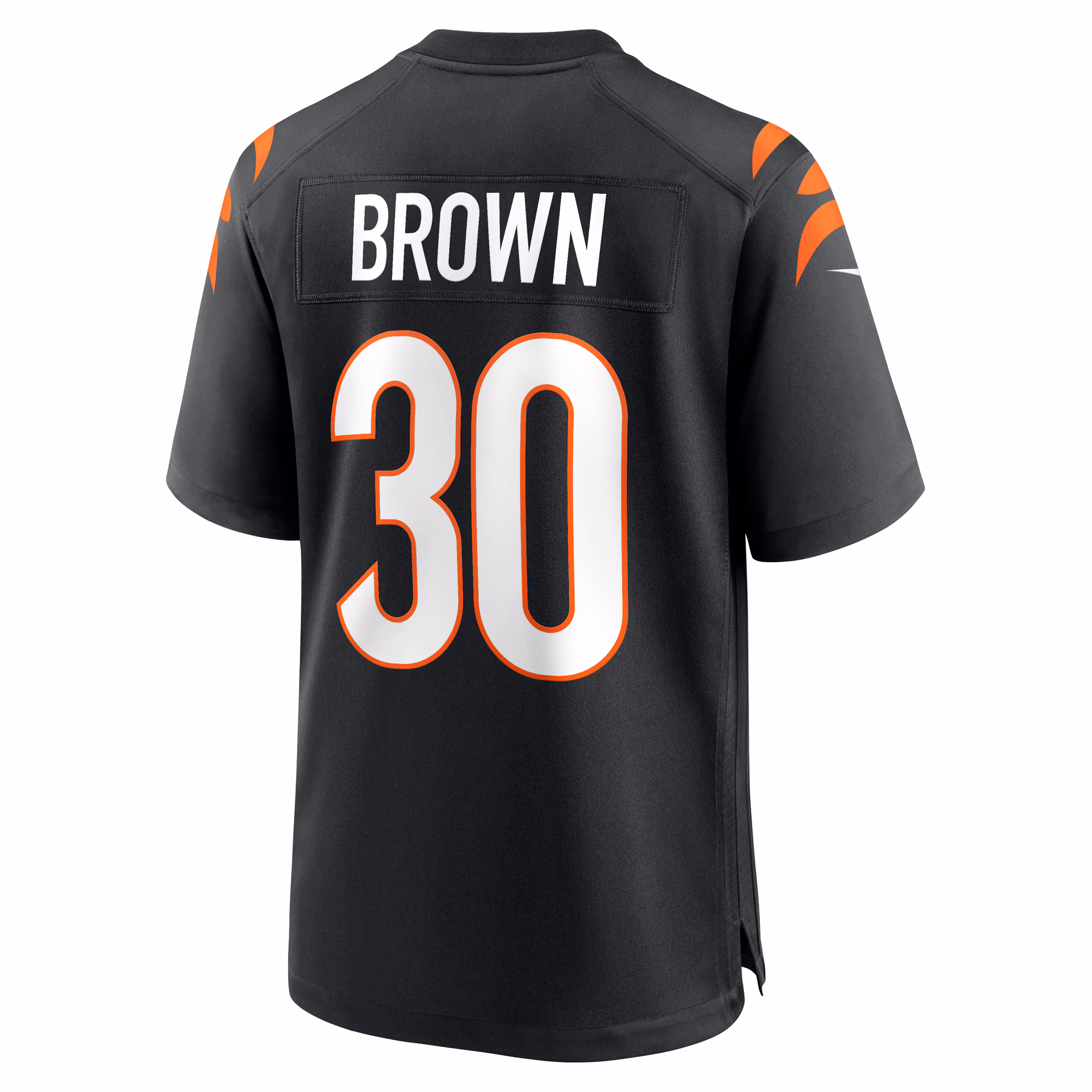 Chase Brown Cincinnati Bengals Team Game Jersey -  Black
