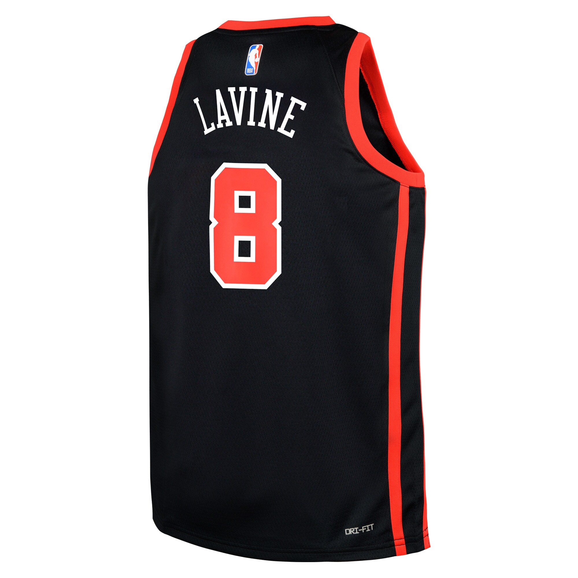 Youth Chicago Bulls Zach LaVine  Black 2023/24 Swingman Replica Jersey - City Edition