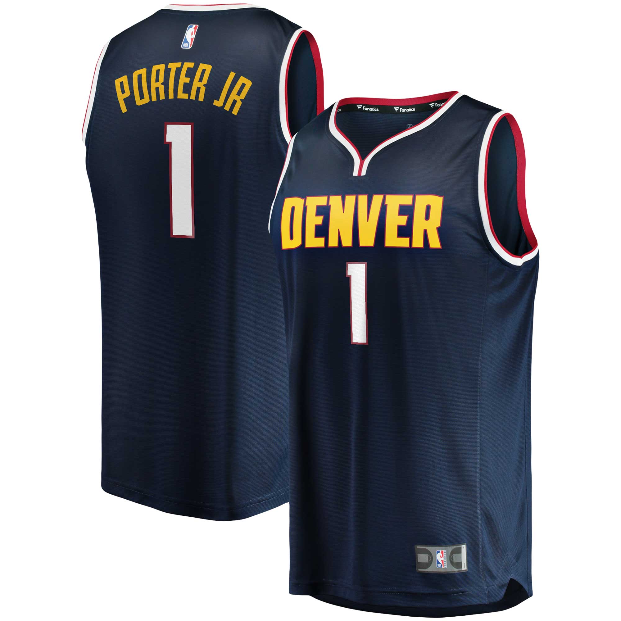 Michael Porter Jr. Denver Nuggets  Youth 2022/23 Fast Break Player Jersey - Icon Edition - Navy
