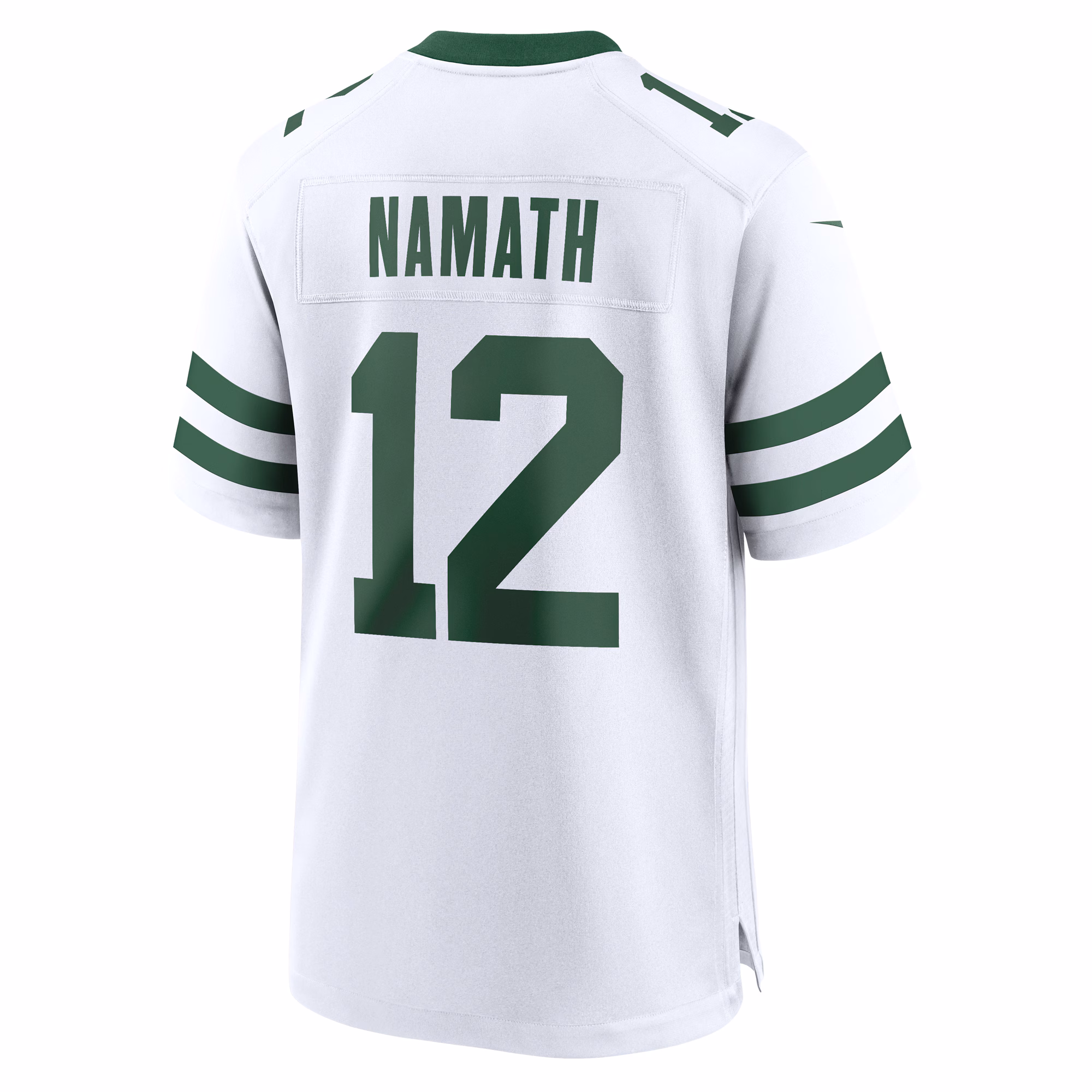 Joe Namath New York Jets Legacy Retired Player Game Jersey - White