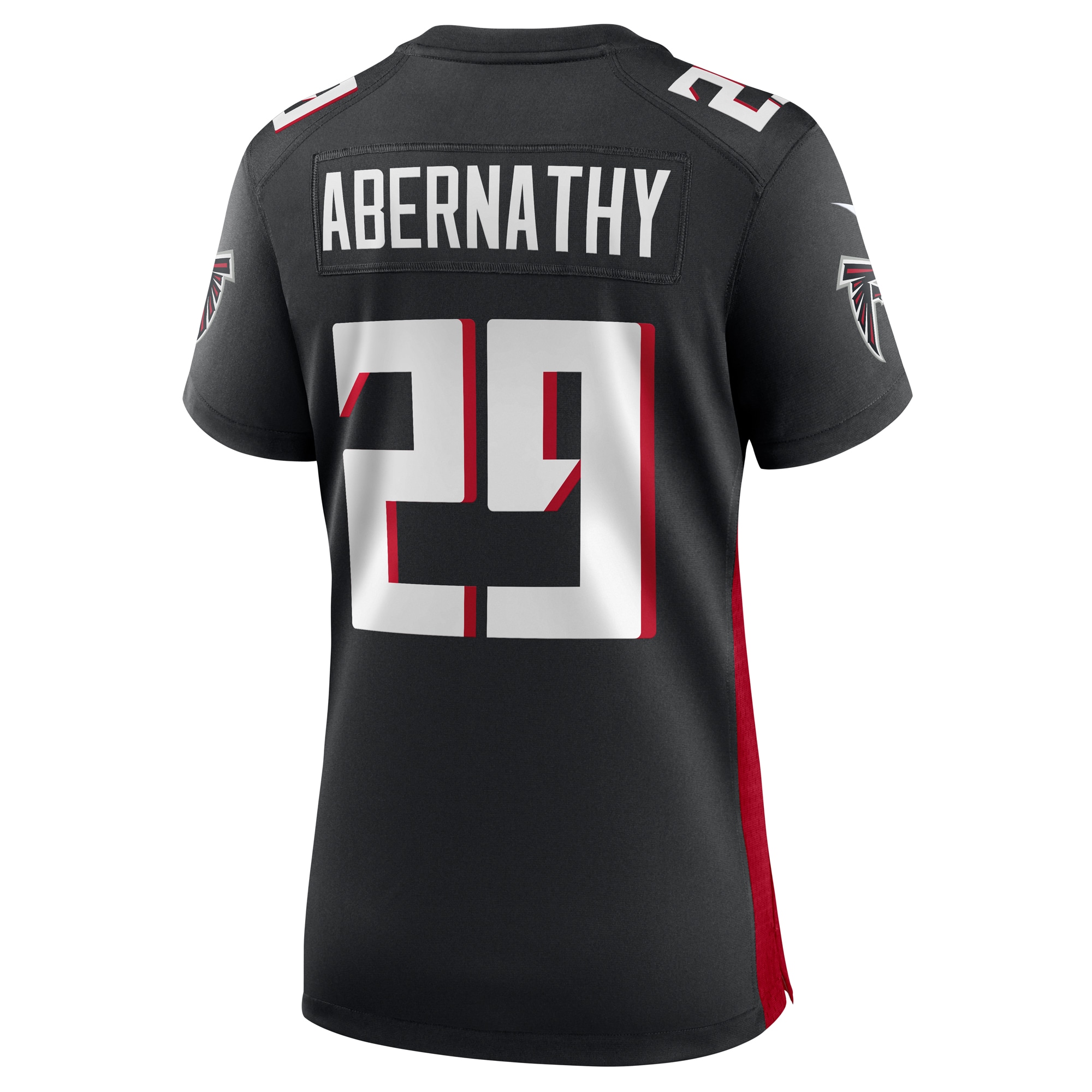 Micah Abernathy Atlanta Falcons Women's Team Game Jersey -  Black