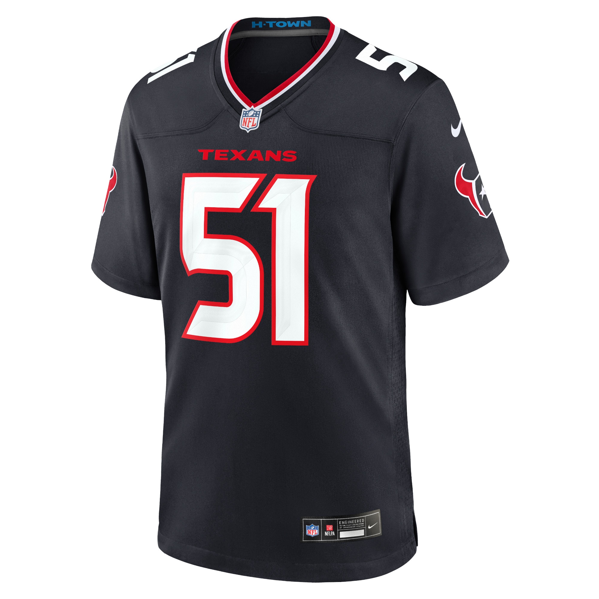 Will Anderson Jr. Houston Texans Game Jersey - Navy