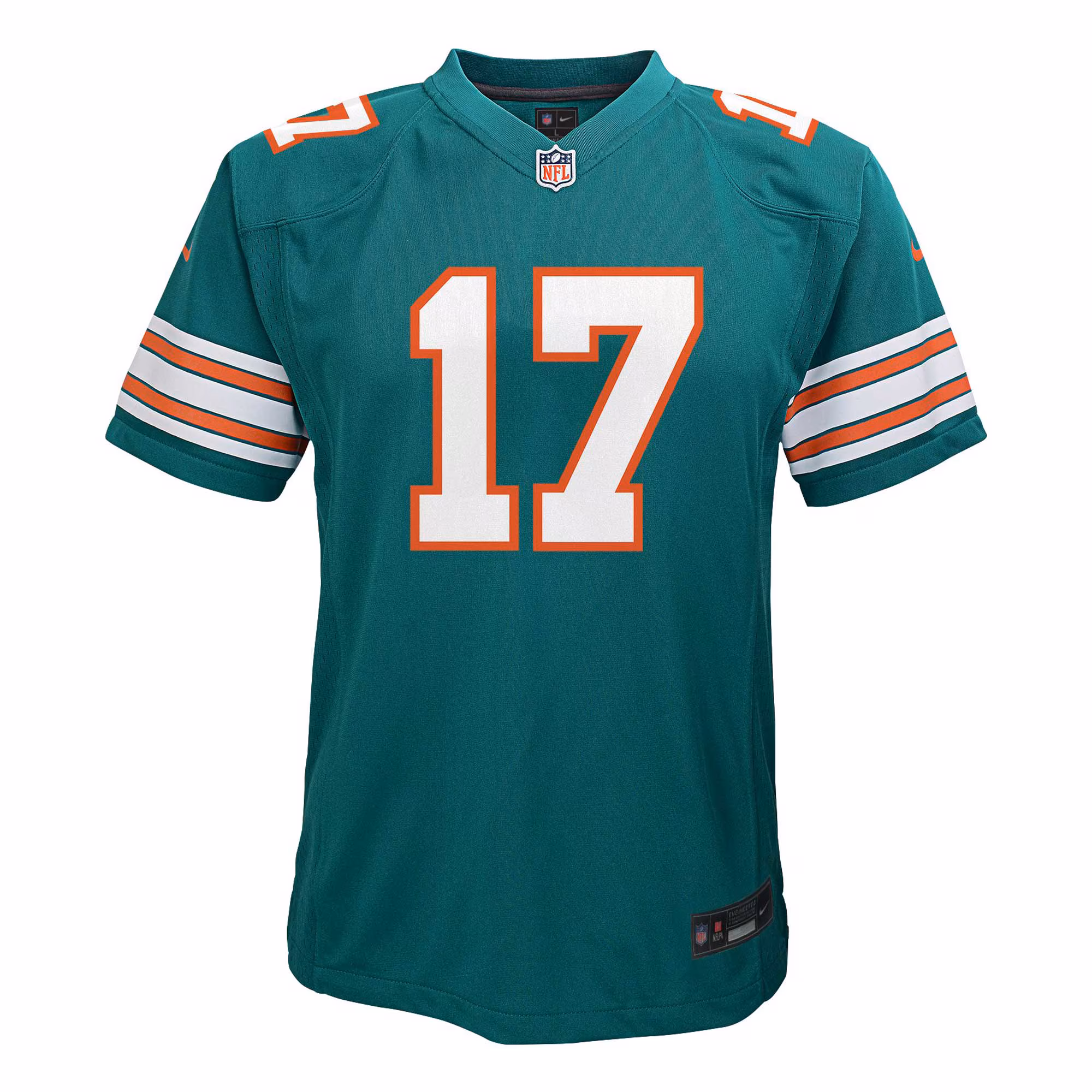 Jaylen Waddle Miami Dolphins Youth Alternate Player Game Jersey - White
