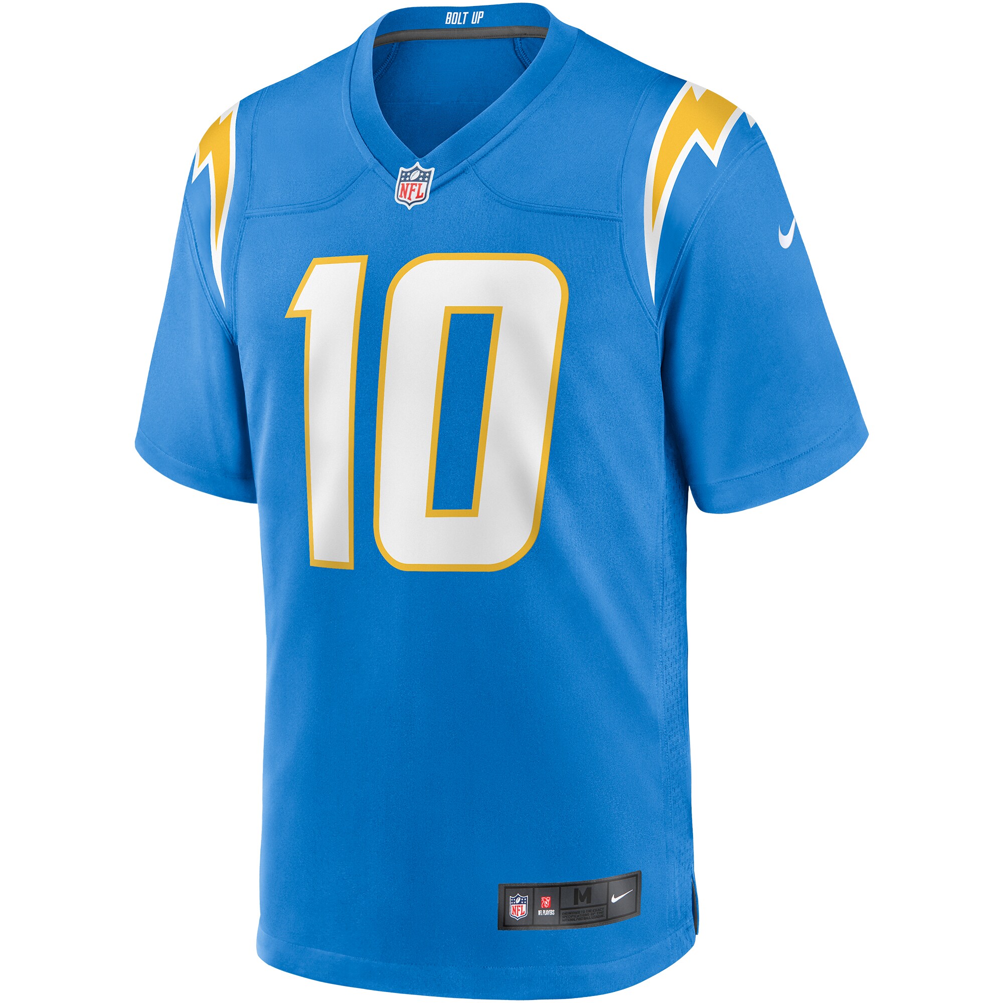 Justin Herbert Los Angeles Chargers Player Game Jersey - Powder Blue