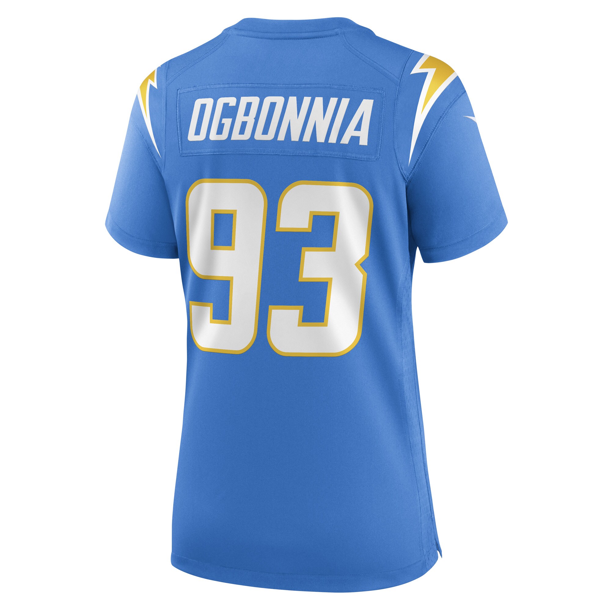 Otito Ogbonnia Los Angeles Chargers Women's Game Player Jersey - Powder Blue