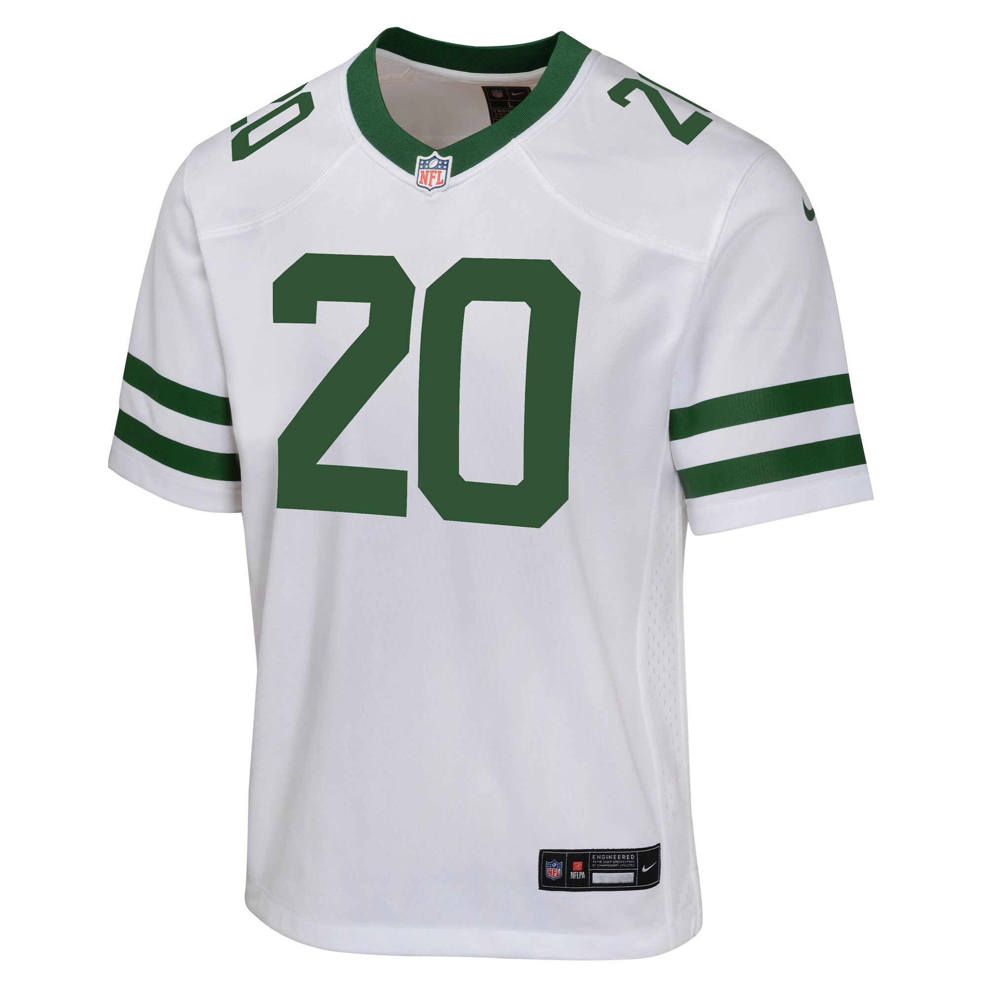 Breece Hall New York Jets Youth Alternate Game Jersey - Legacy Black