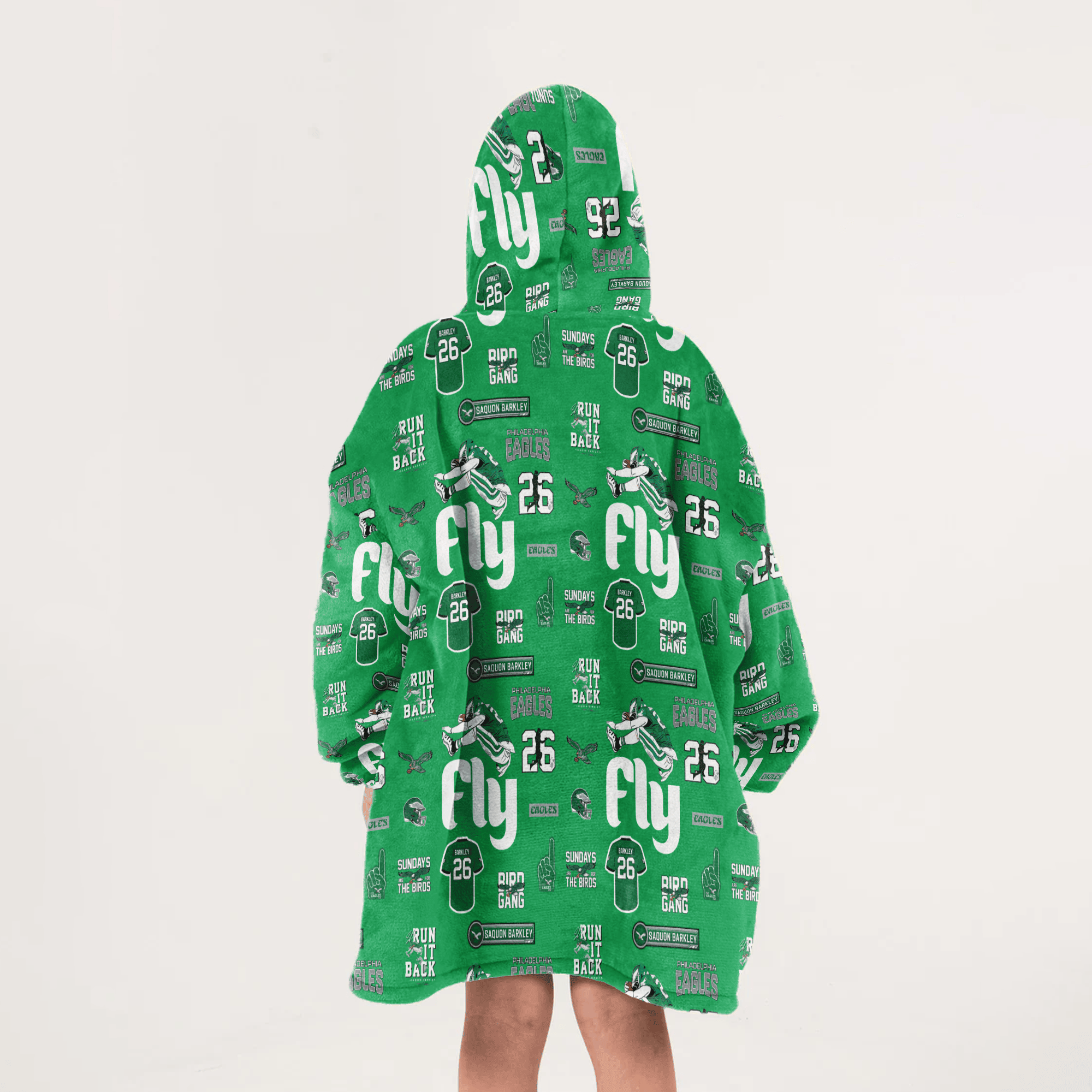 S.B 26 Philadelphia Football Unisex Blanket Hoodie