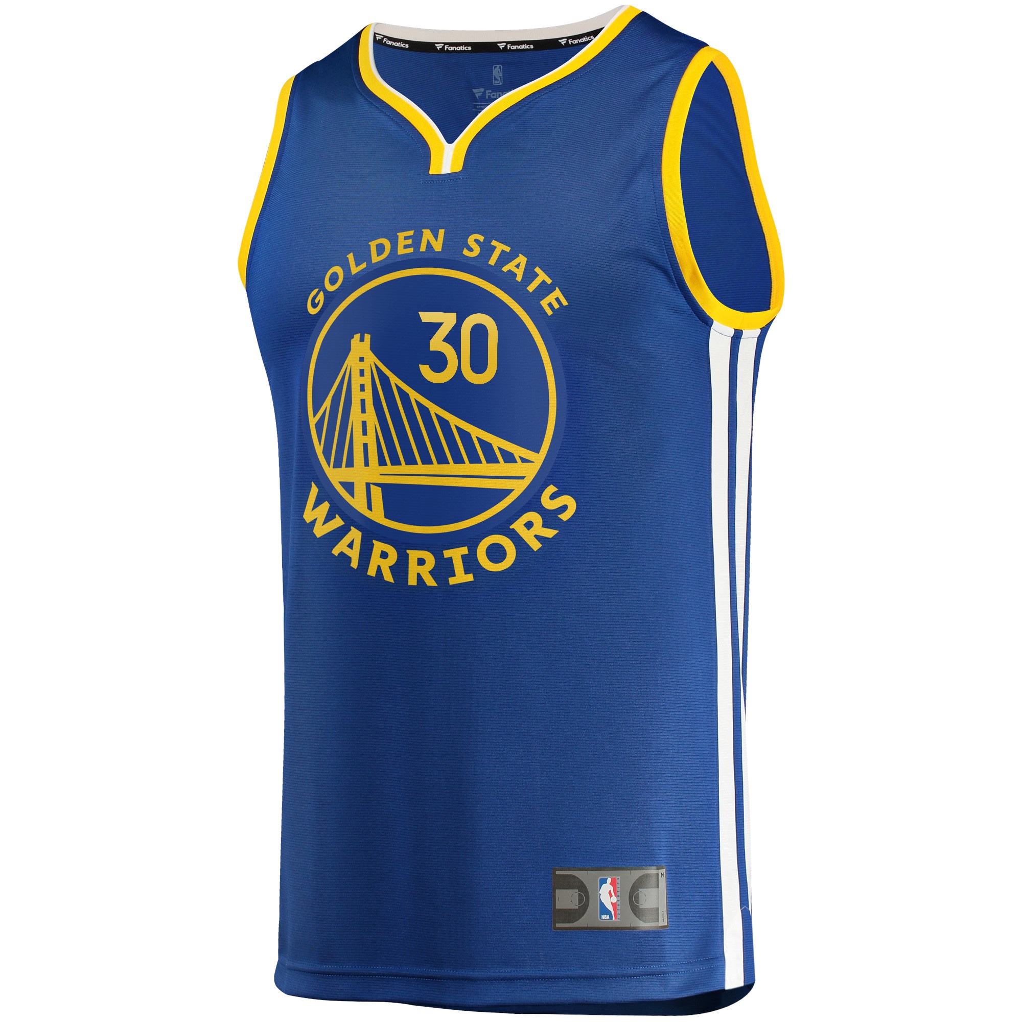 Stephen Curry Golden State Warriors  Fast Break Replica Jersey - Icon Edition - Blue
