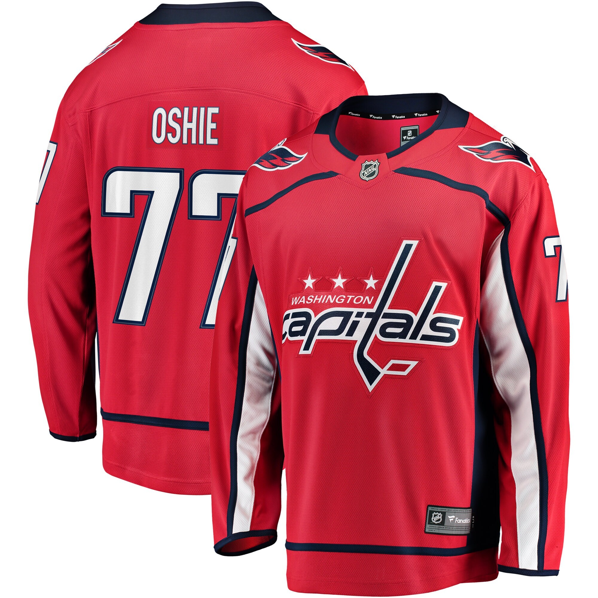 TJ Oshie Washington Capitals Youth Home Breakaway Player Jersey - Red