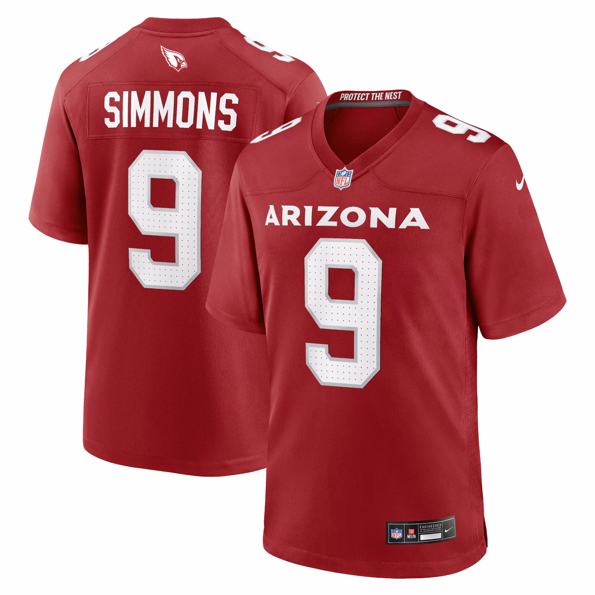 Isaiah Simmons Arizona Cardinals Game Player Jersey - Cardinal