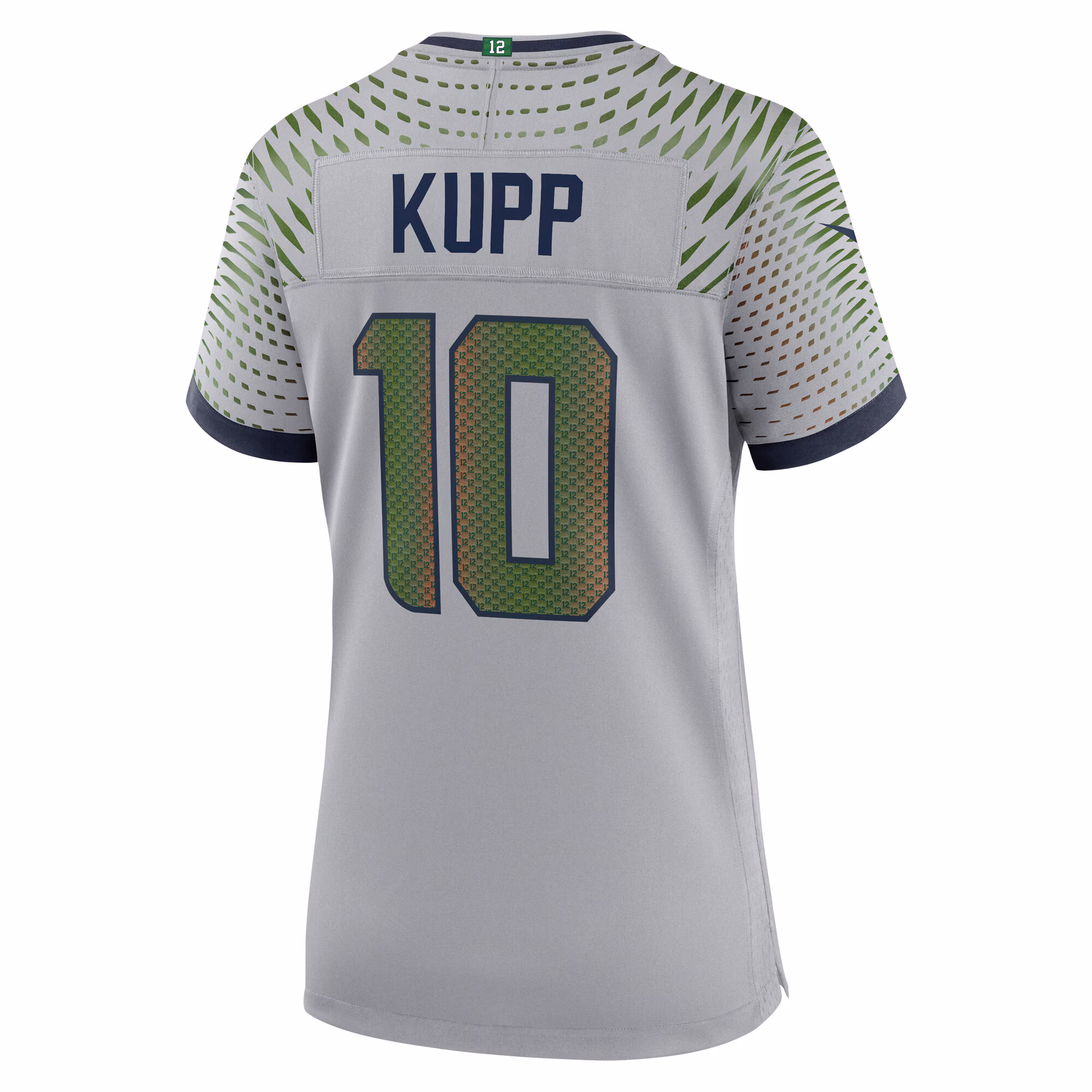 Cooper Kupp #10 Seattle Seahawks Women's 2025 Rivalries Collection Game Jersey - Wolf Gray