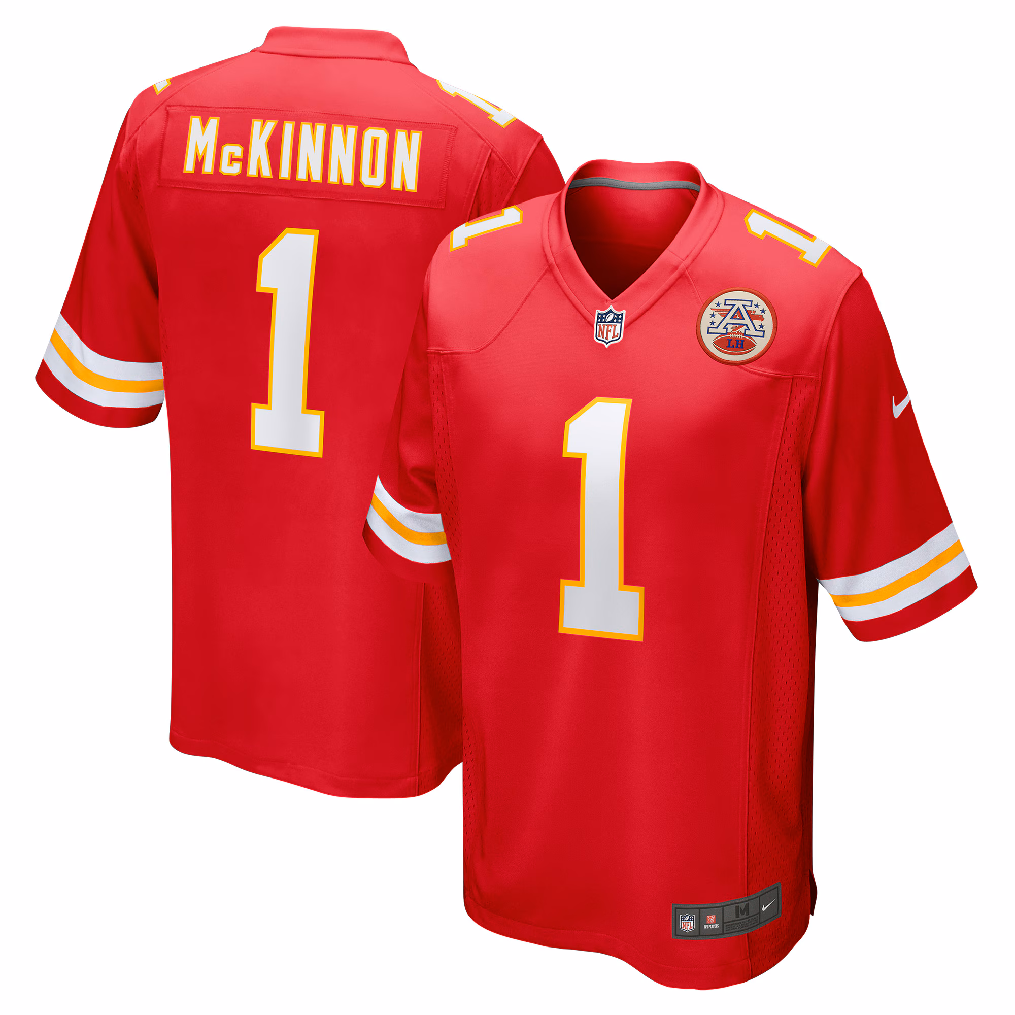 Jerick McKinnon Kansas City Chiefs Game Player Jersey - Red