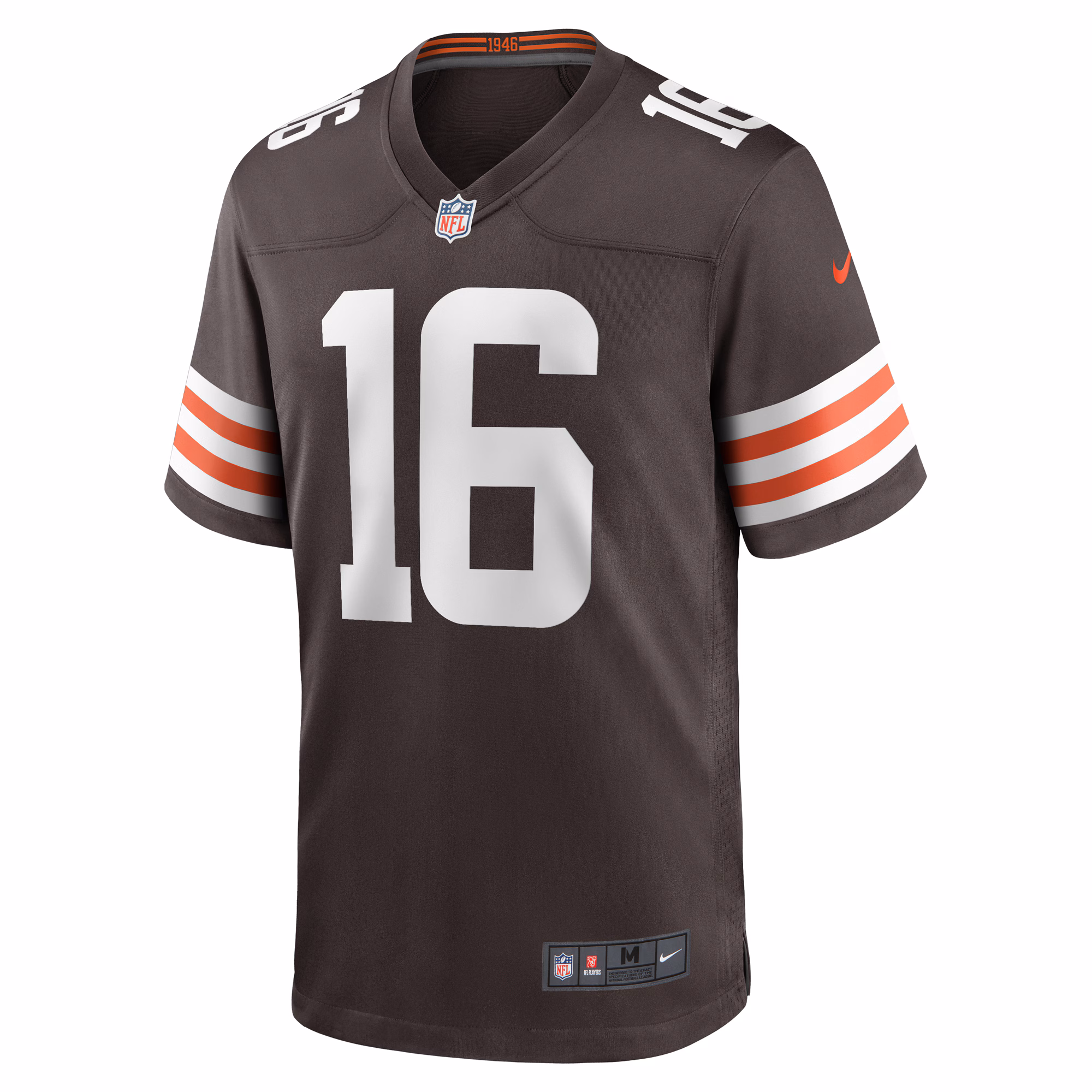 Jaelon Darden Cleveland Browns Team Game Jersey -  Brown